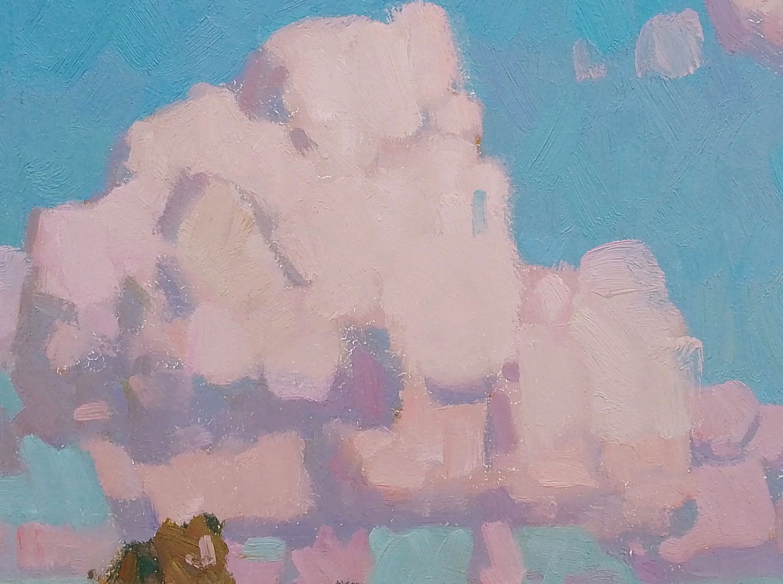 Oil painting Evening clouds Igor Tuzhikov - 6