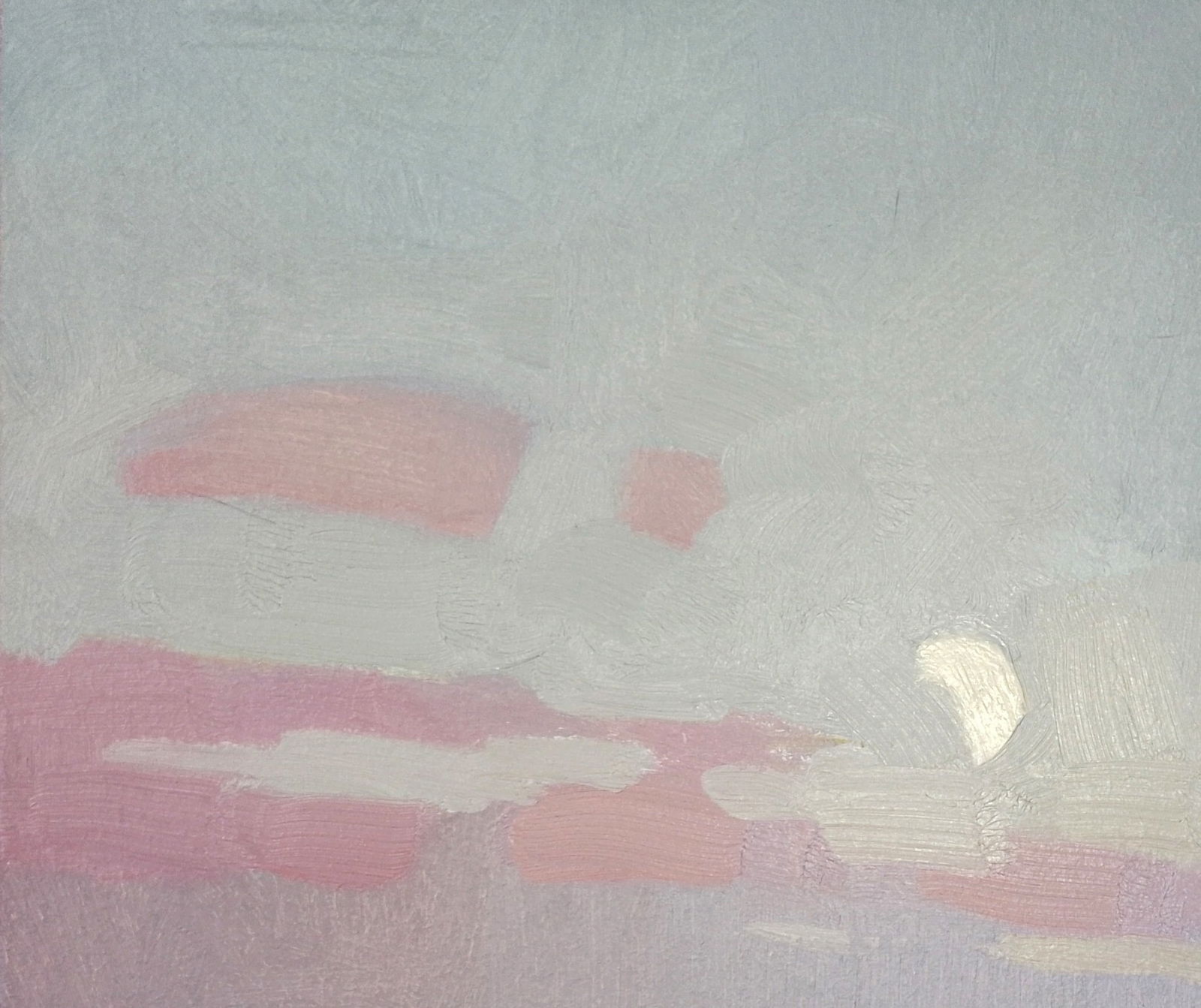 Oil painting Bright evening moon Igor Tuzhikov - 4