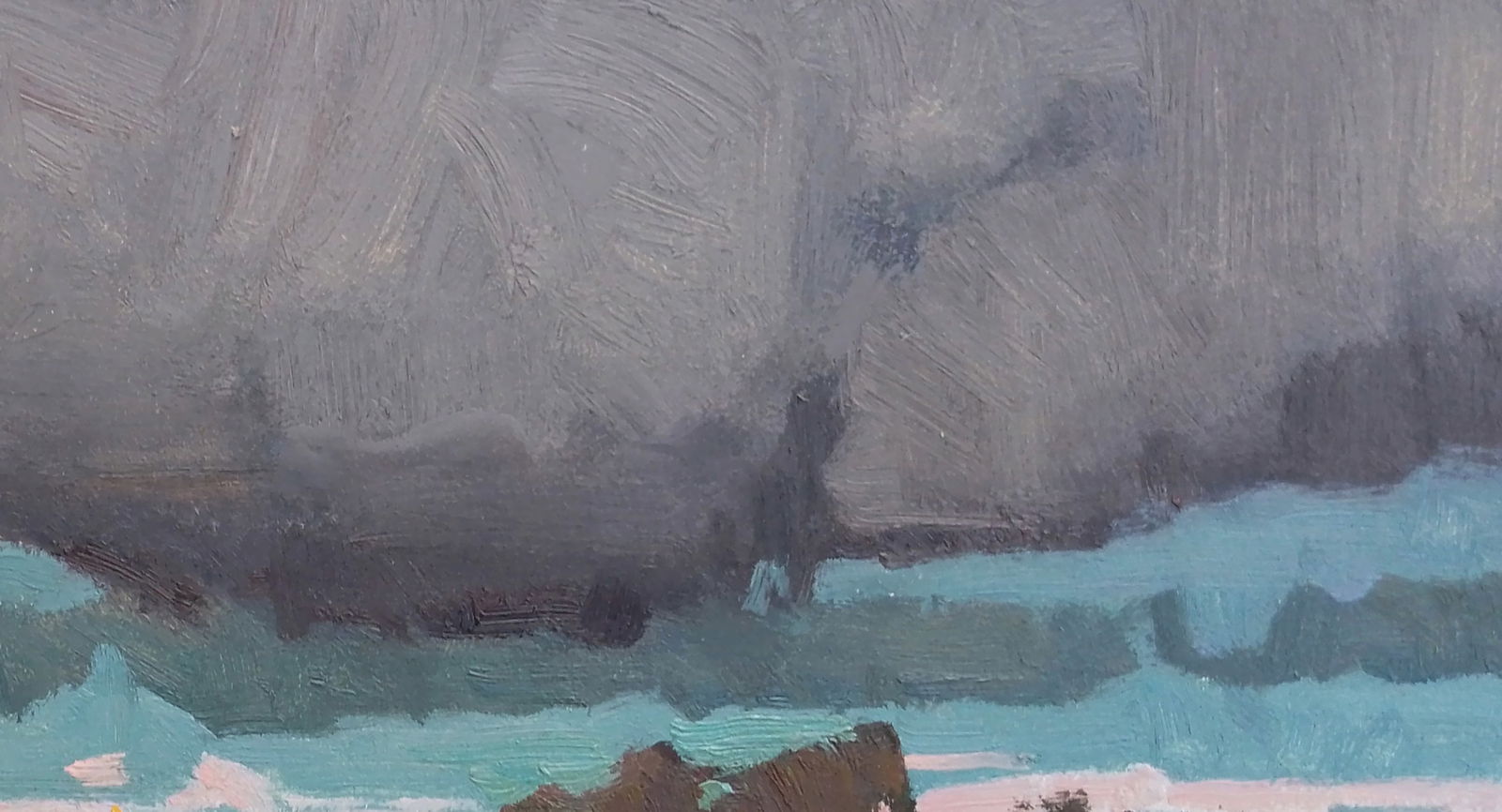 Oil painting The rain is coming Igor Tuzhikov - 5