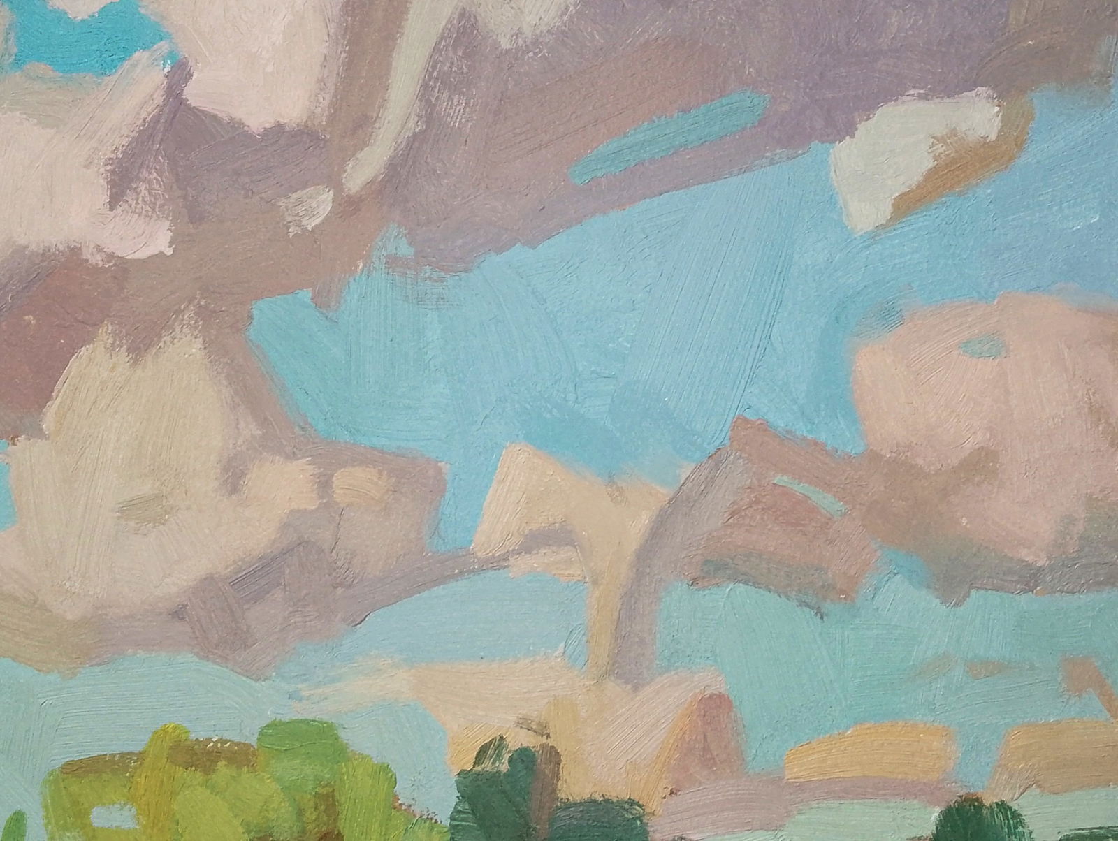 Oil painting Wind in the clouds Igor Tuzhikov - 6