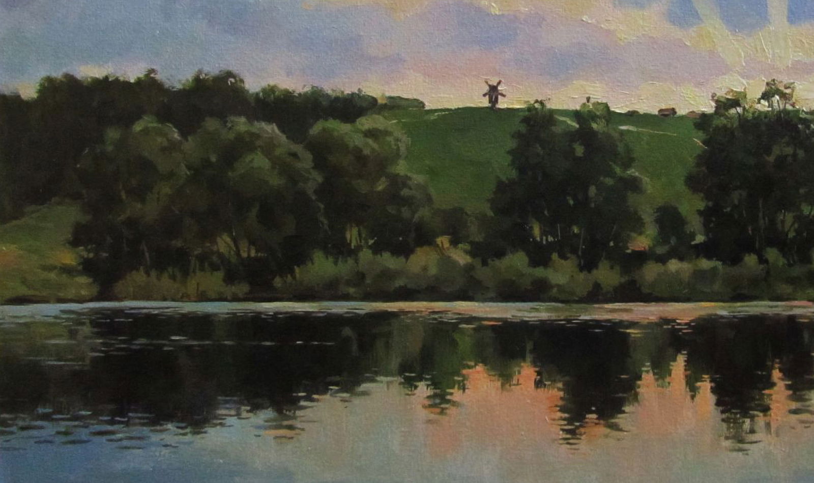 Oil painting Summer morning Alexander Guzev - 4