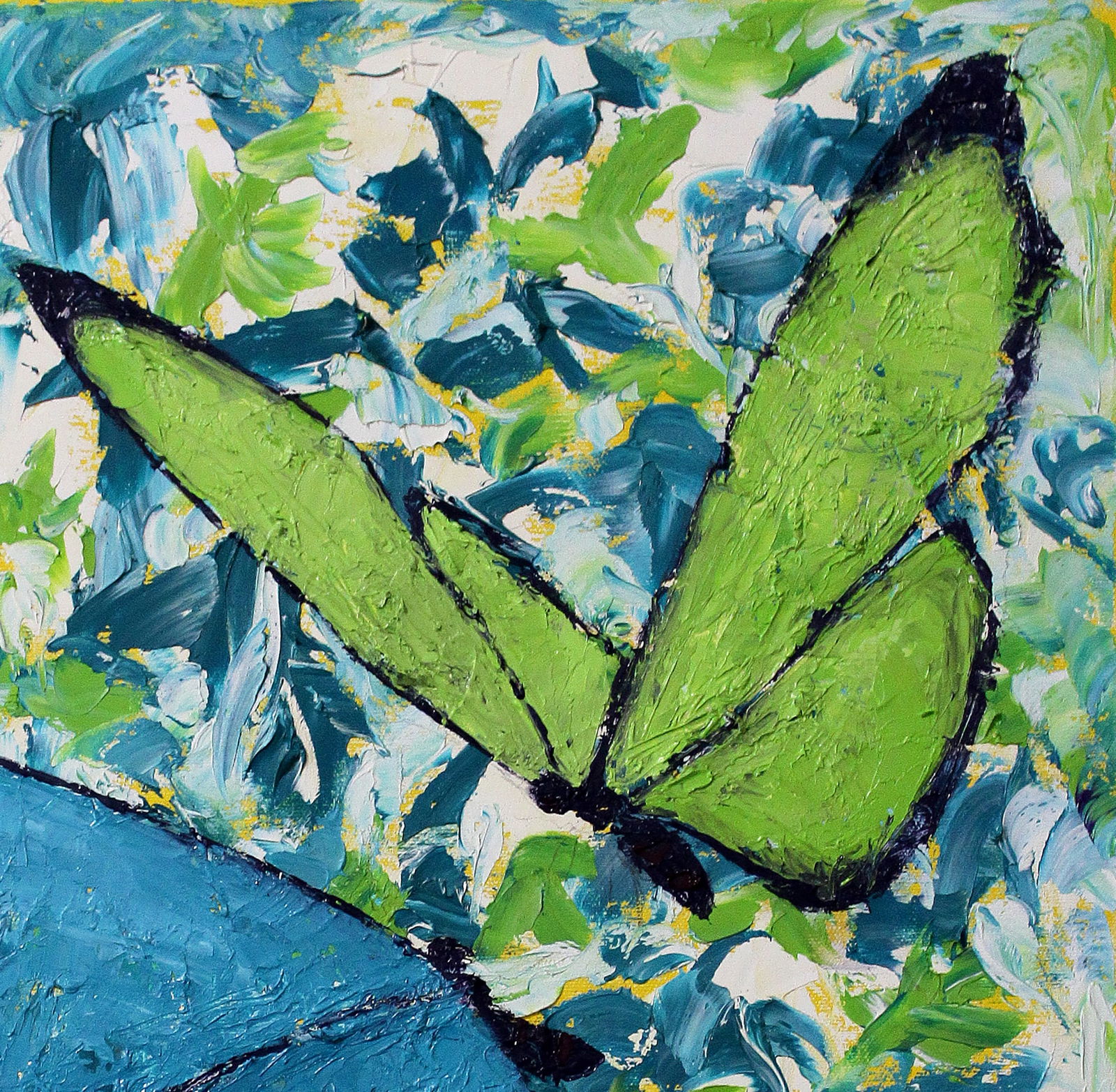Oil painting Butterflies Andriy Klishyn - 3