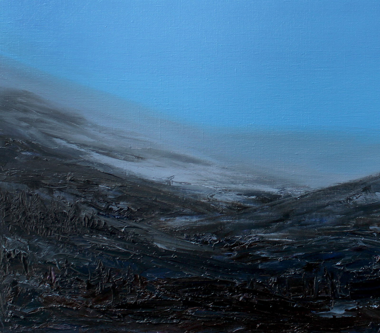 Oil painting Blue sky Andriy Klishyn - 4