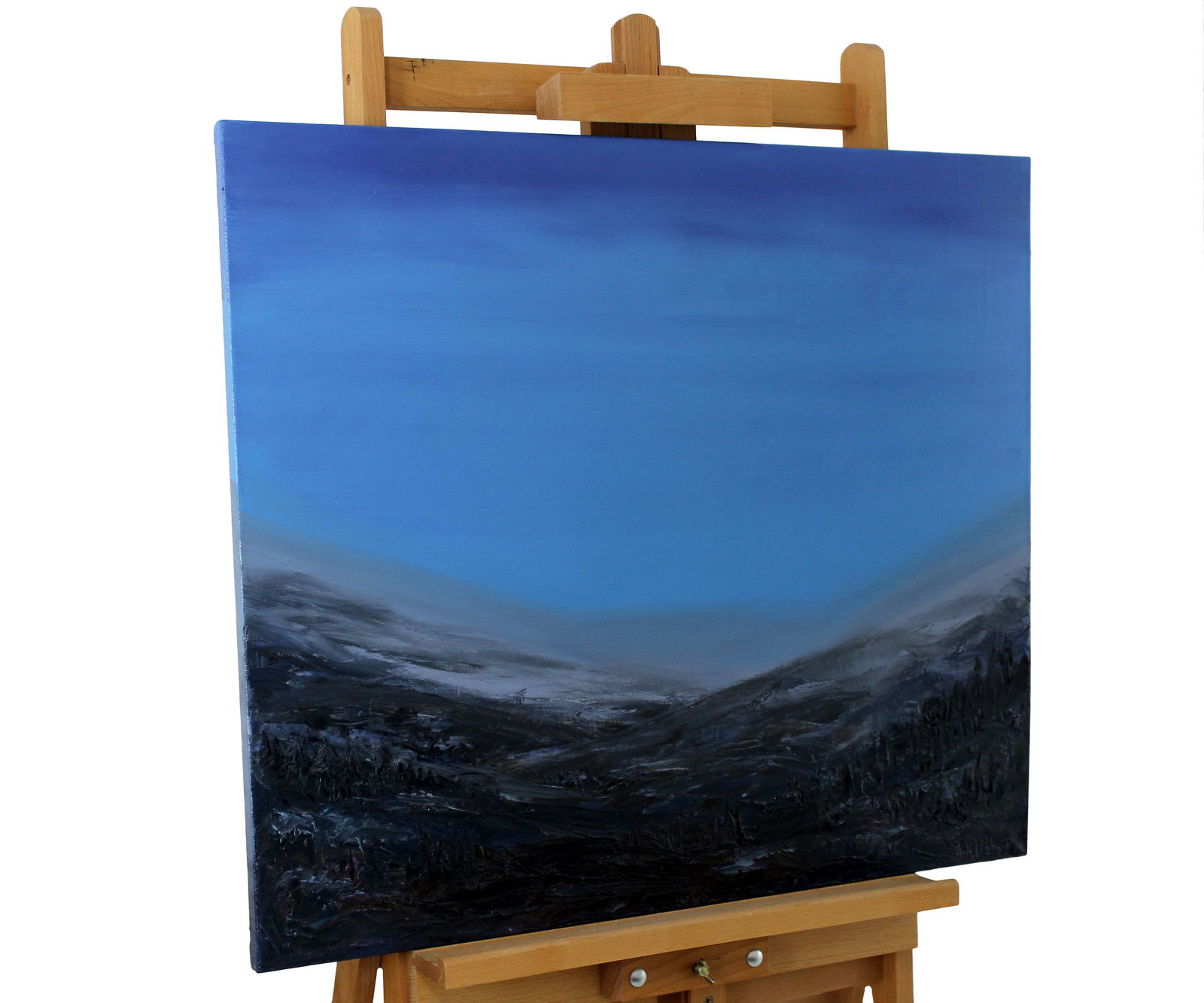 Oil painting Blue sky Andriy Klishyn - 6