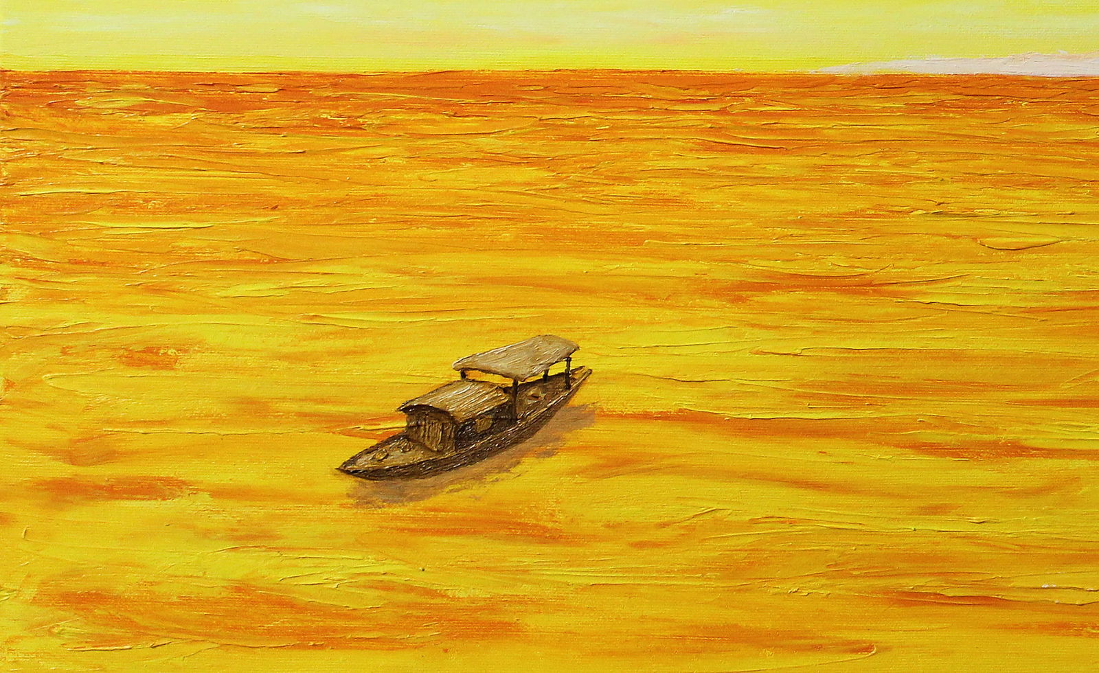 Oil painting Yellow Sea Andriy Klishyn - 4