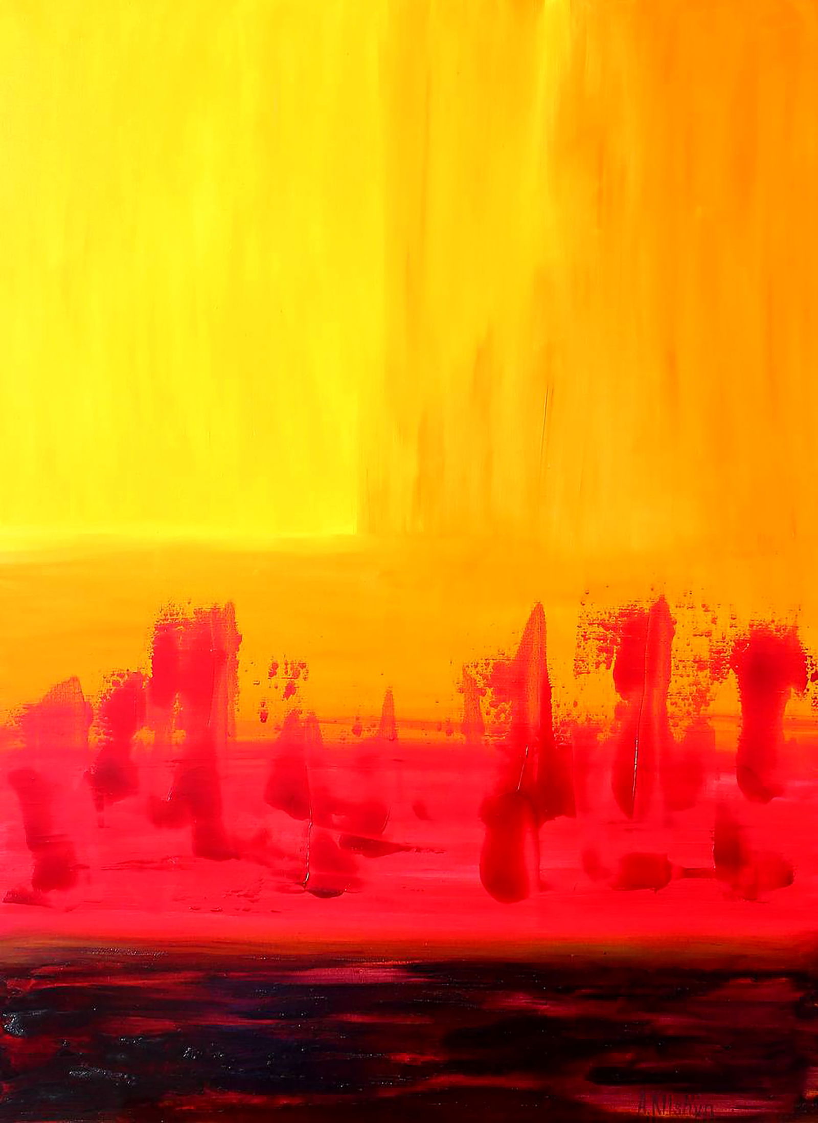 Oil painting Shelter of Dionysus Andriy Klishyn (1 of 6)