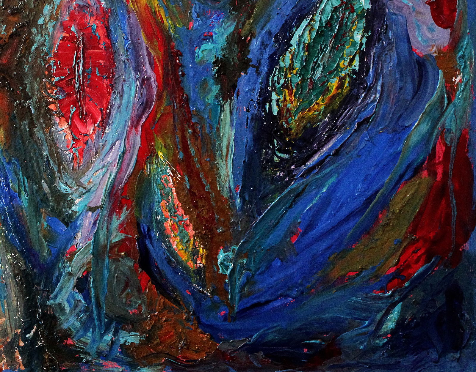 Oil painting Three girls Andriy Klishyn - 5