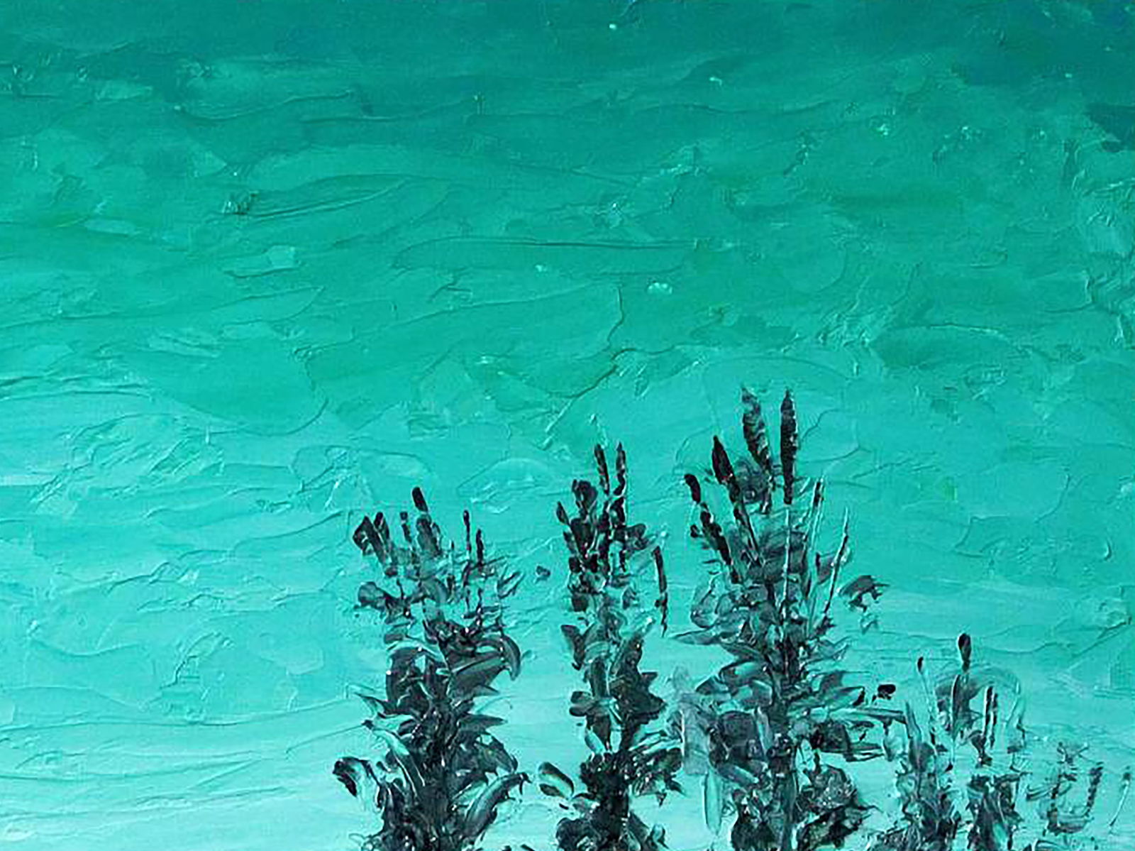 Oil painting Turquoise Dawn Andriy Klishyn - 3