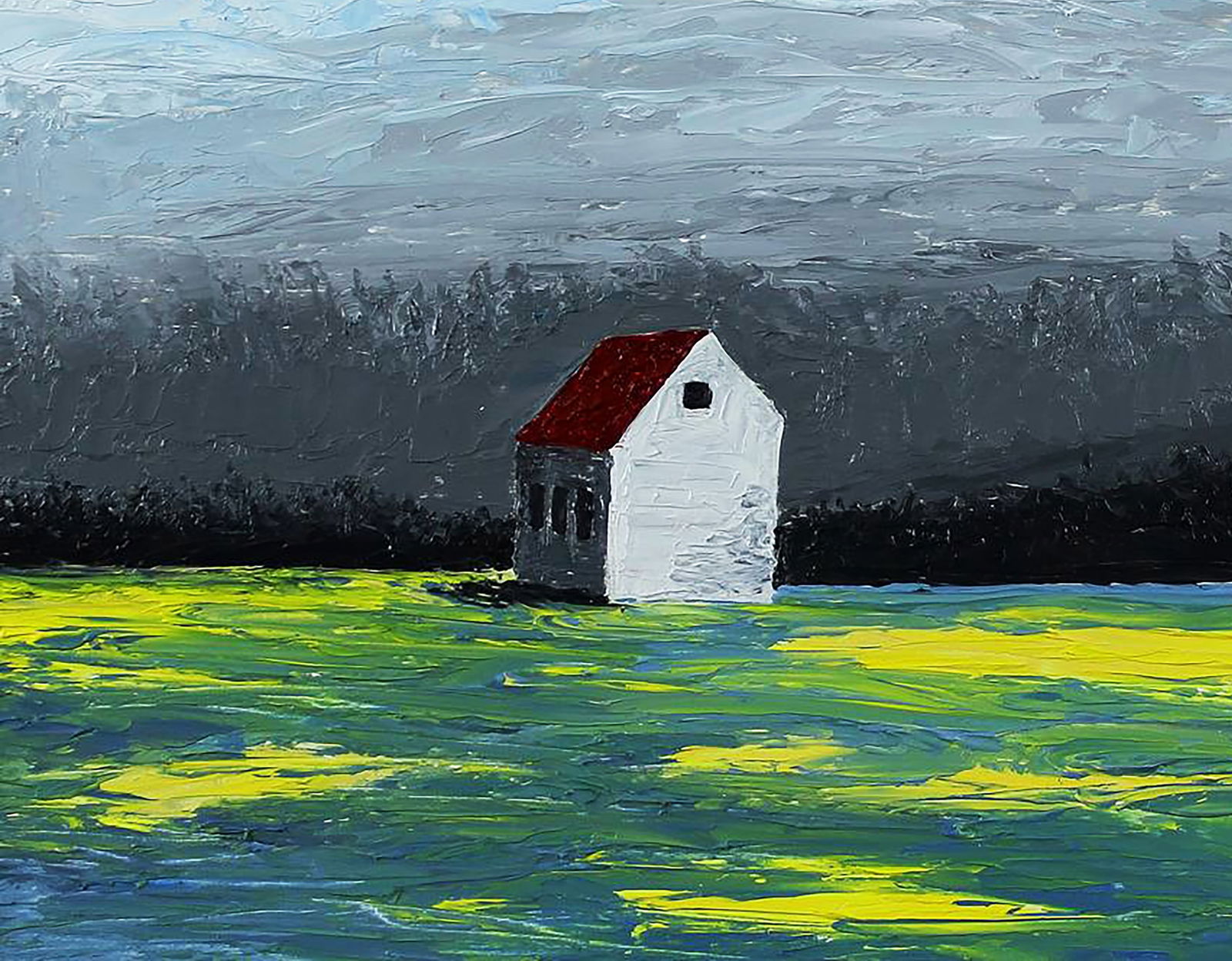 Oil painting House of Wishes Andriy Klishyn - 4