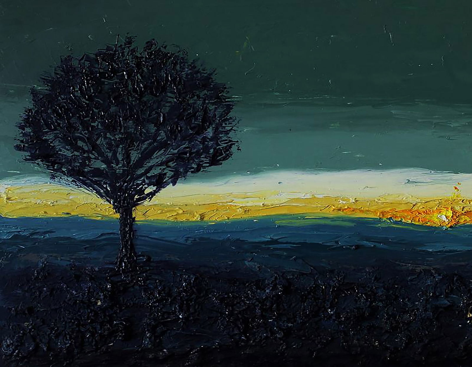 Oil painting The path to dawn Andriy Klishyn - 4