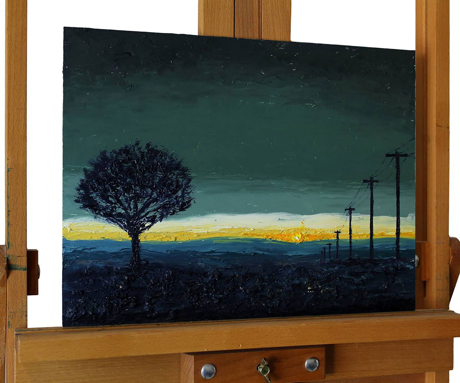 Oil painting The path to dawn Andriy Klishyn - 6