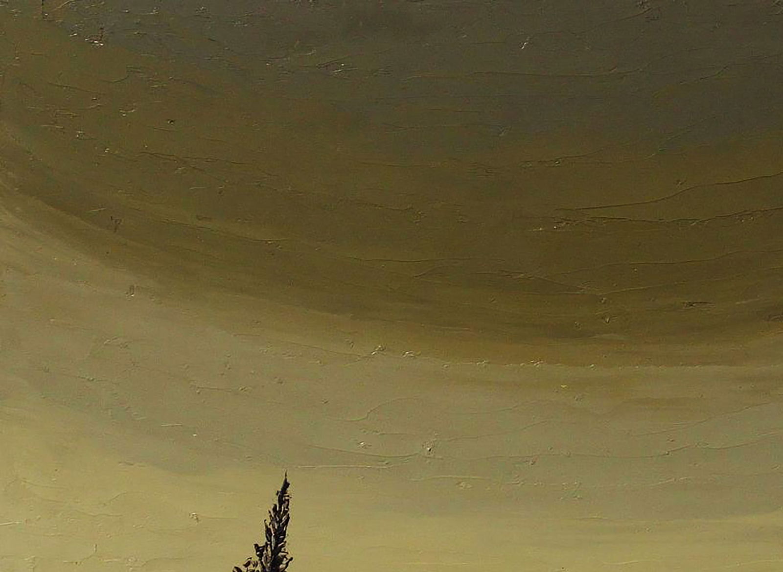 Oil painting Cloudy landscape Andriy Klishyn - 2