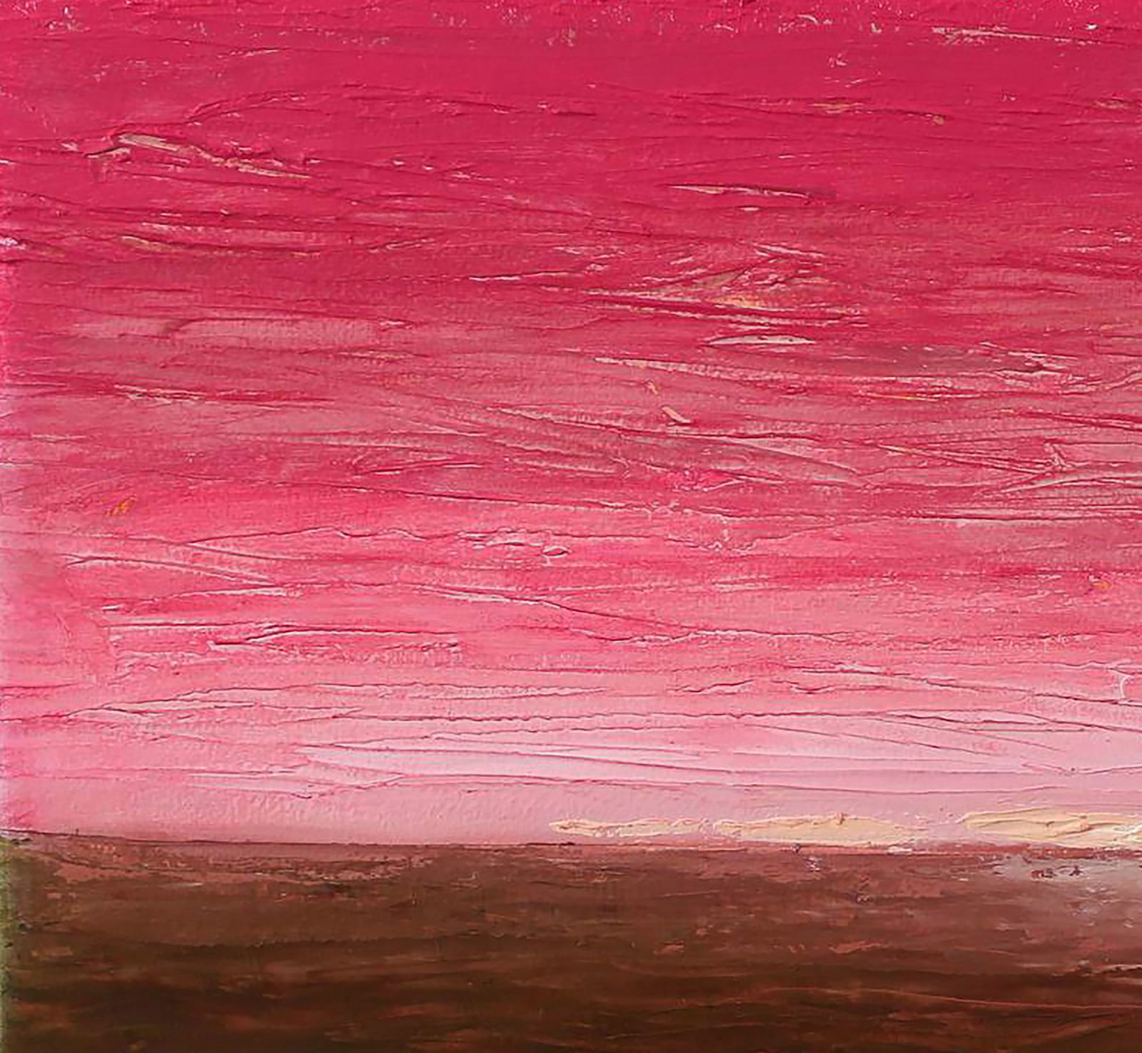 Oil painting Pink Horizon Andriy Klishyn - 3