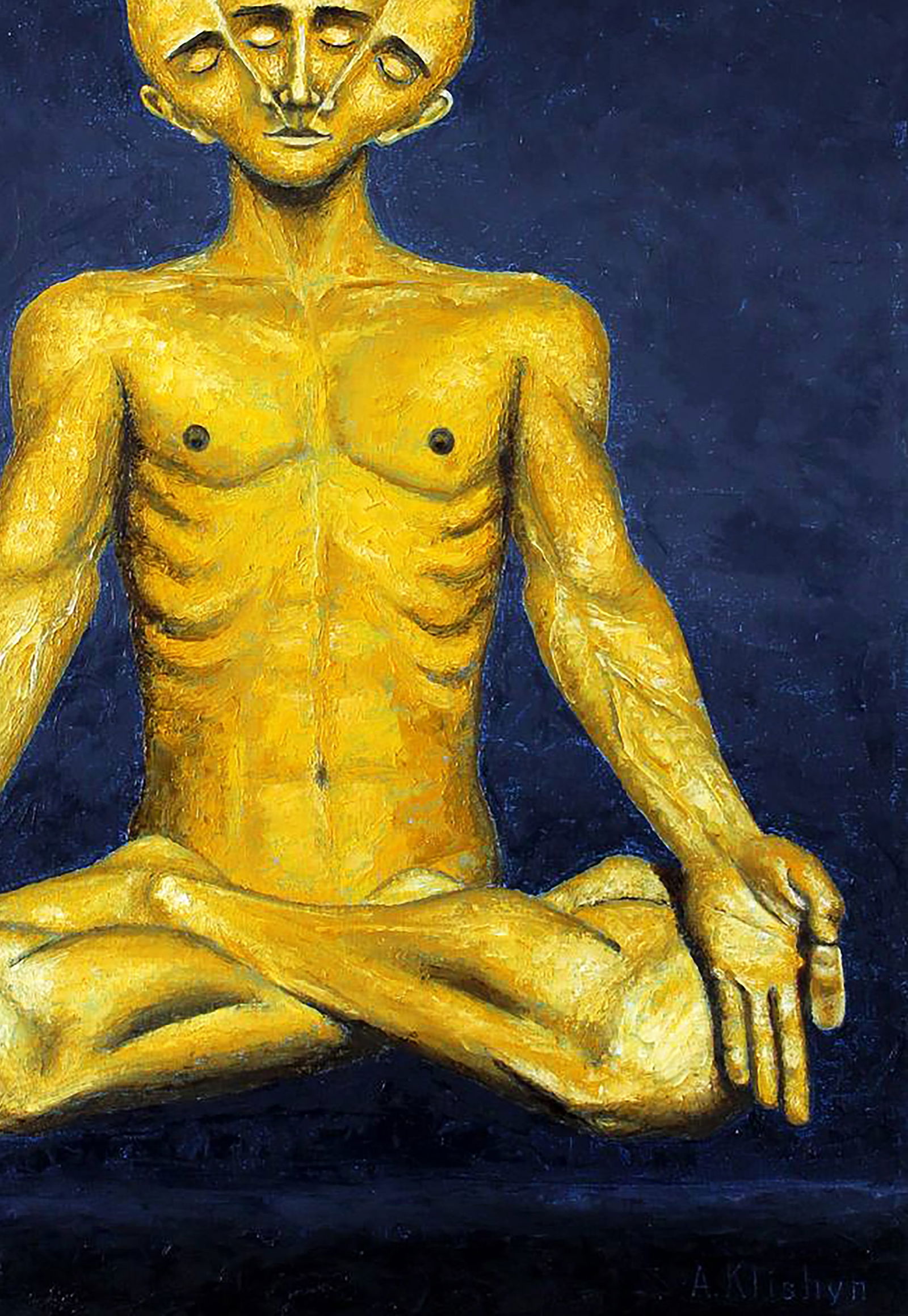 Oil painting Enlightenment Andriy Klishyn - 5
