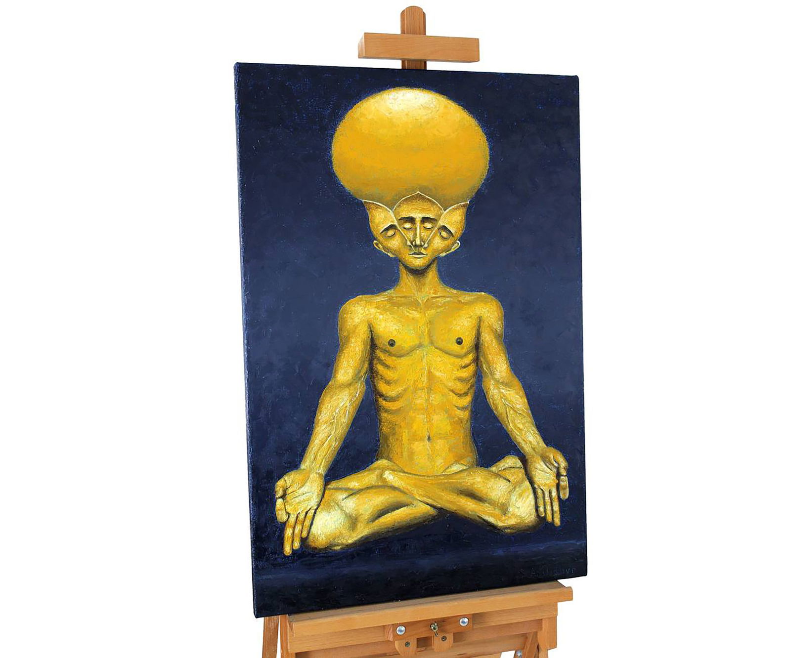 Oil painting Enlightenment Andriy Klishyn - 6