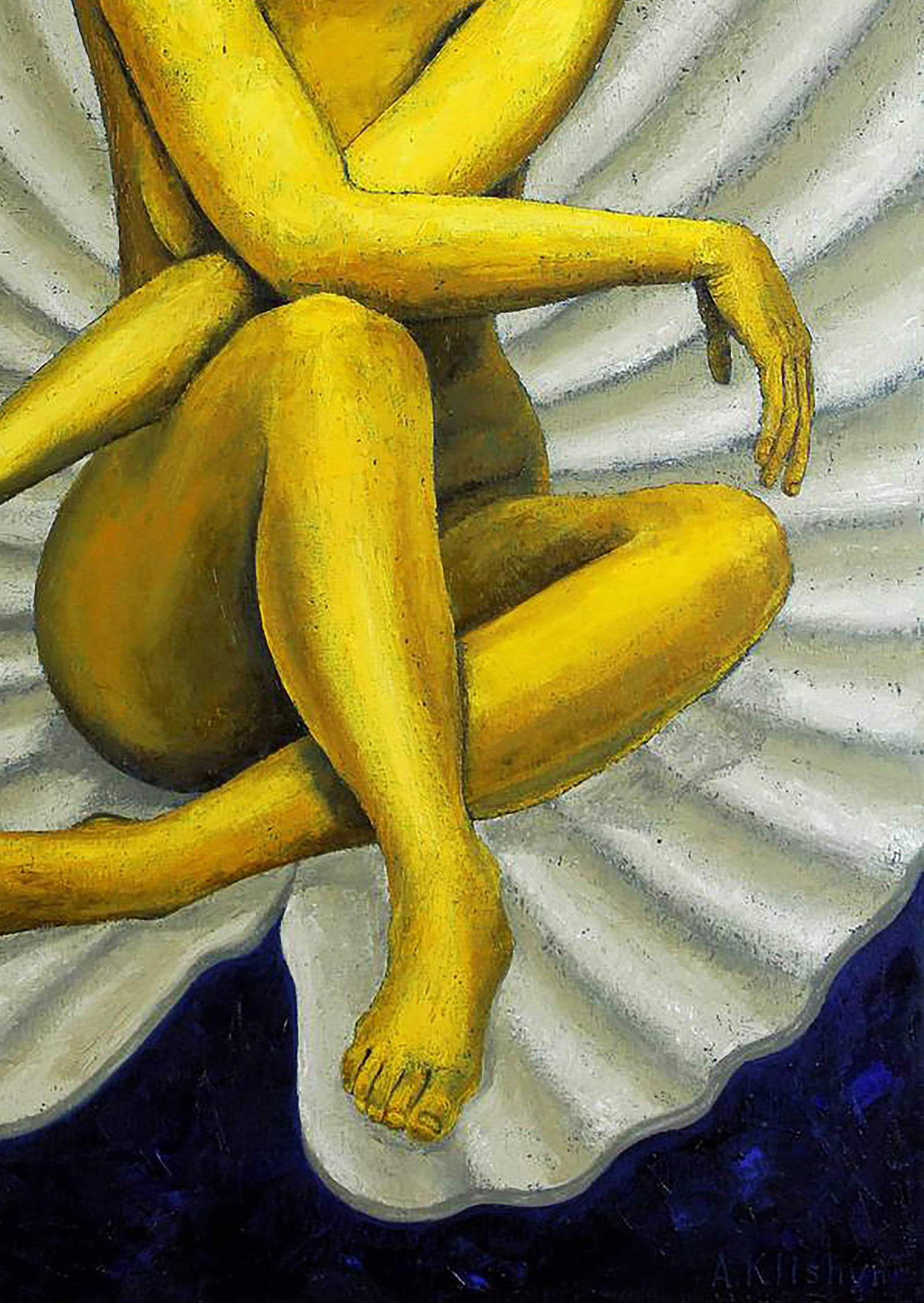 Oil painting Aphrodite Andriy Klishyn - 5