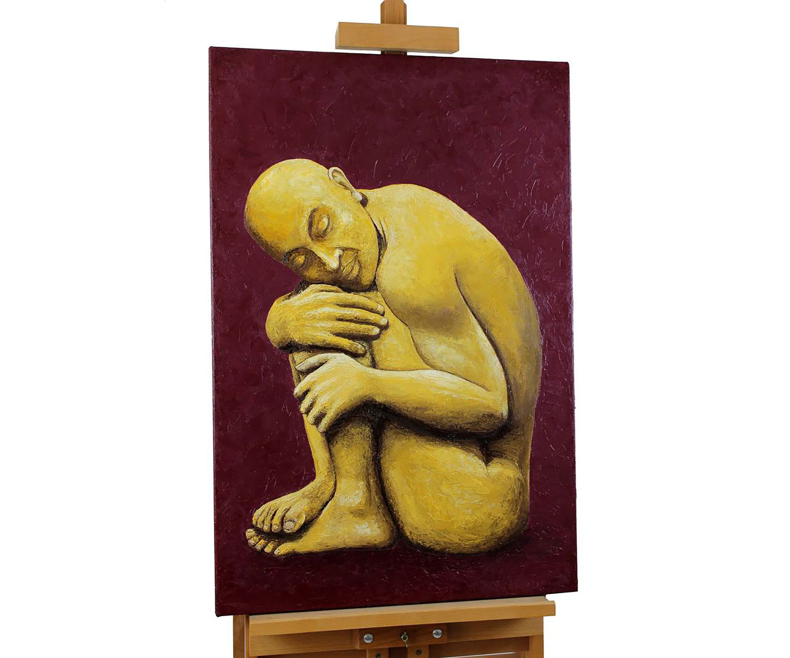 Oil painting Sleeping Buddha Andriy Klishyn - 6