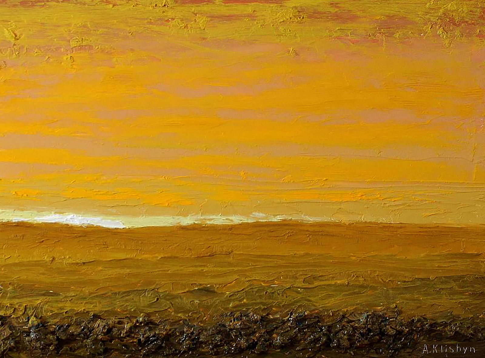 Oil painting Wasteland Andriy Klishyn - 5