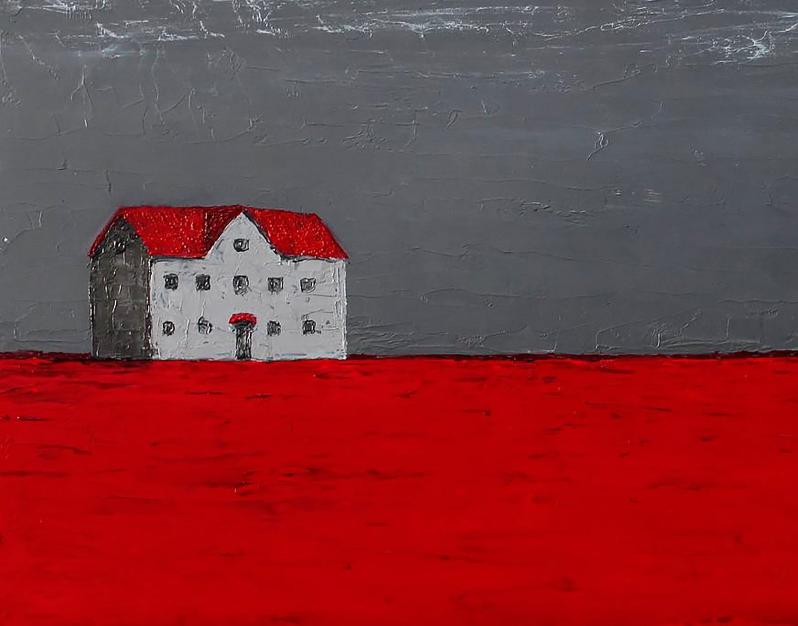 Oil painting Boarding house Andriy Klishyn - 4