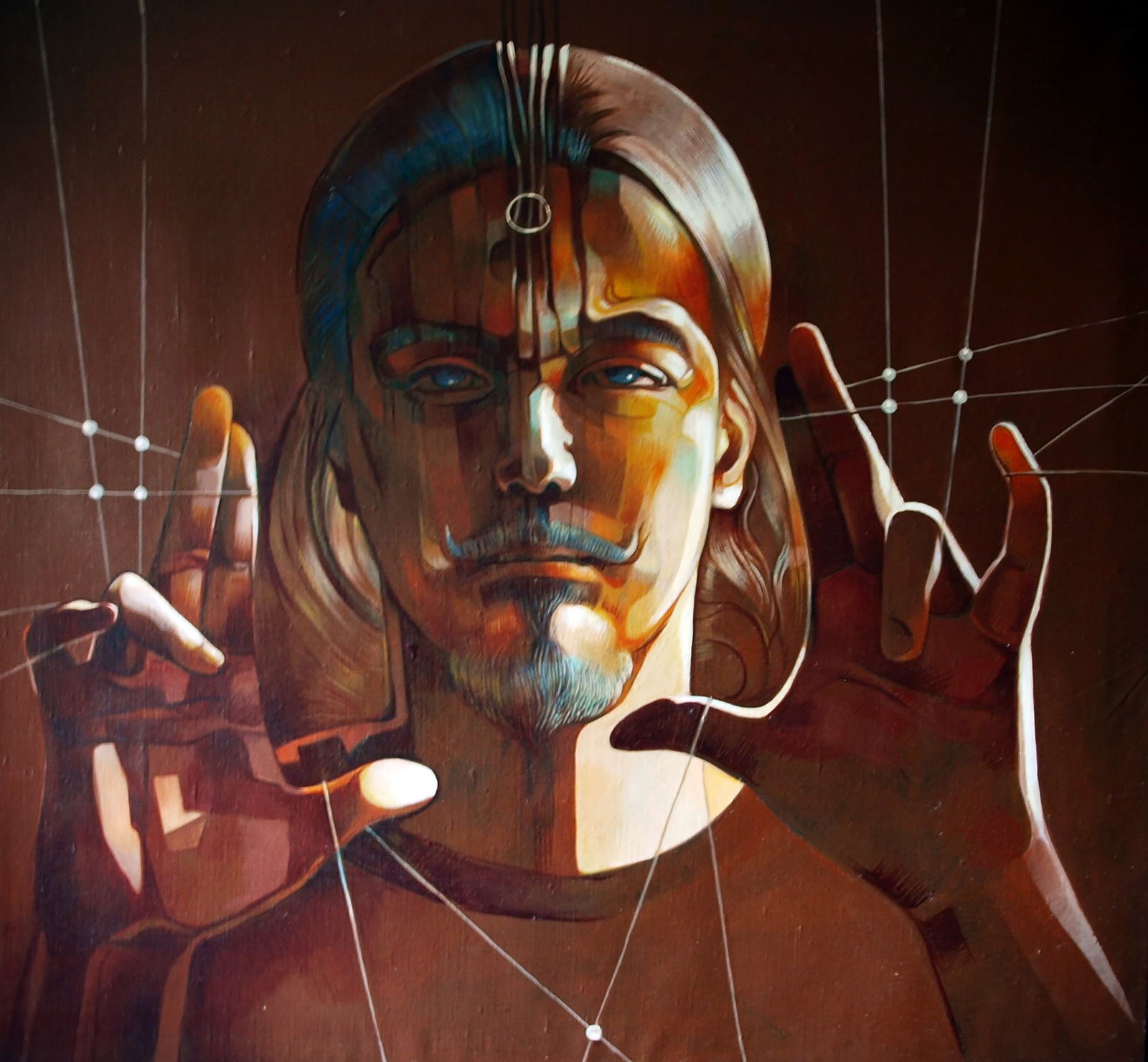 Oil painting Eight degrees of perfection Konsta G. Amelinn (1 of 6)