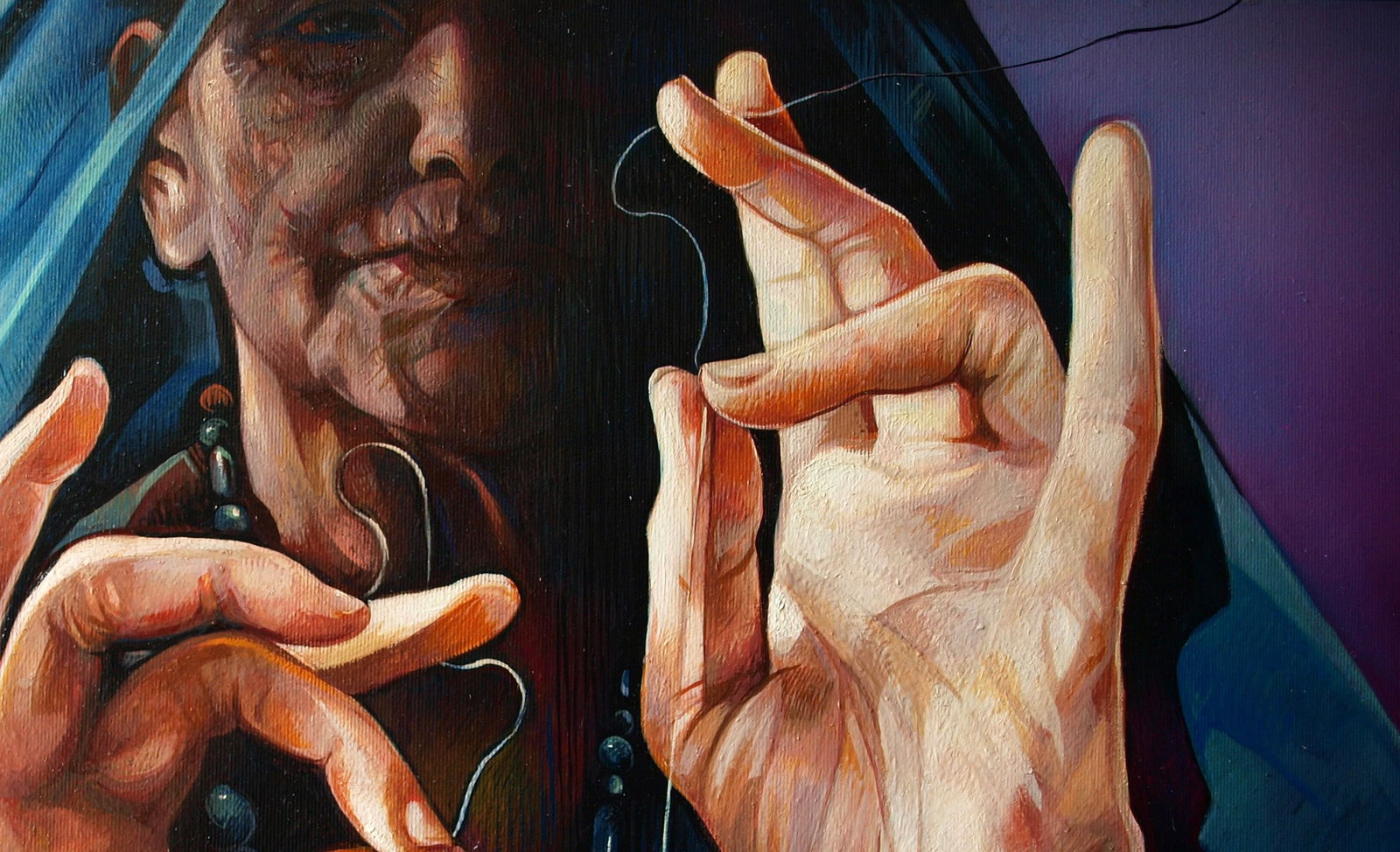 Oil painting Balances Konsta G. Amelinn - 3