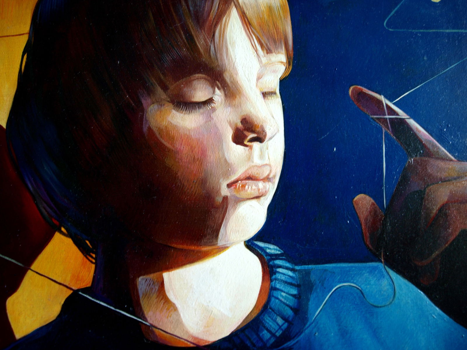 Oil painting Dream Catcher Konsta G. Amelinn - 10