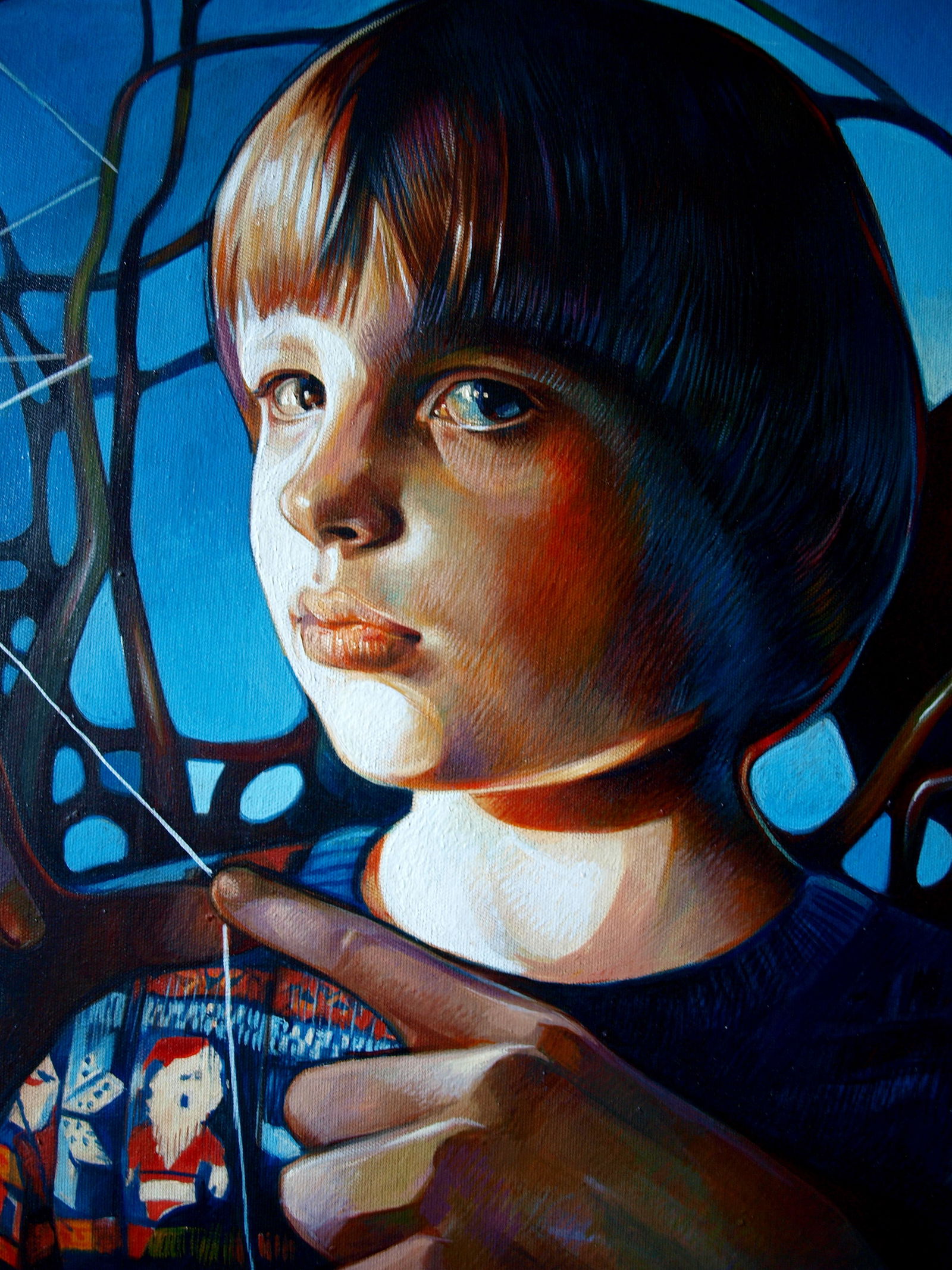 Oil painting Start of questions Konsta G. Amelinn - 4