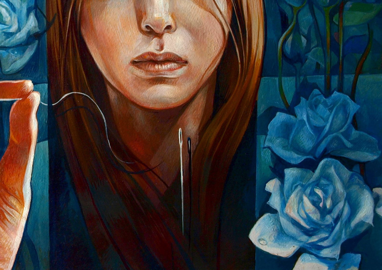 Oil painting Garden of Delights Konsta G. Amelinn - 5