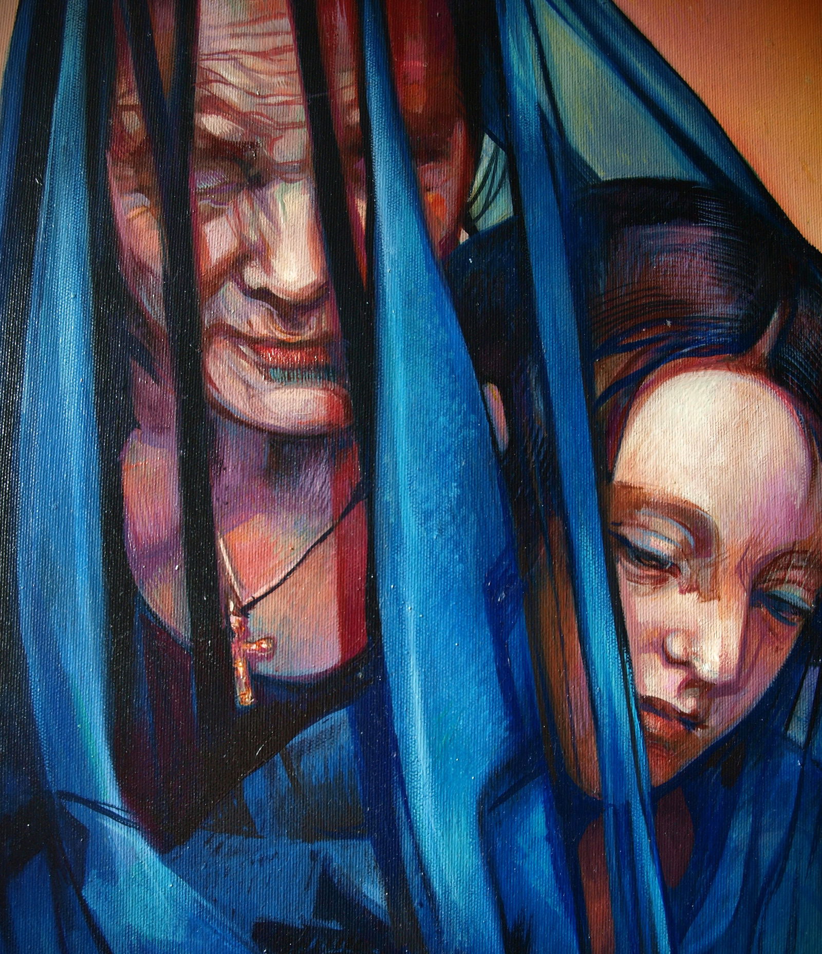 Oil painting Fate Konsta G. Amelinn - 3