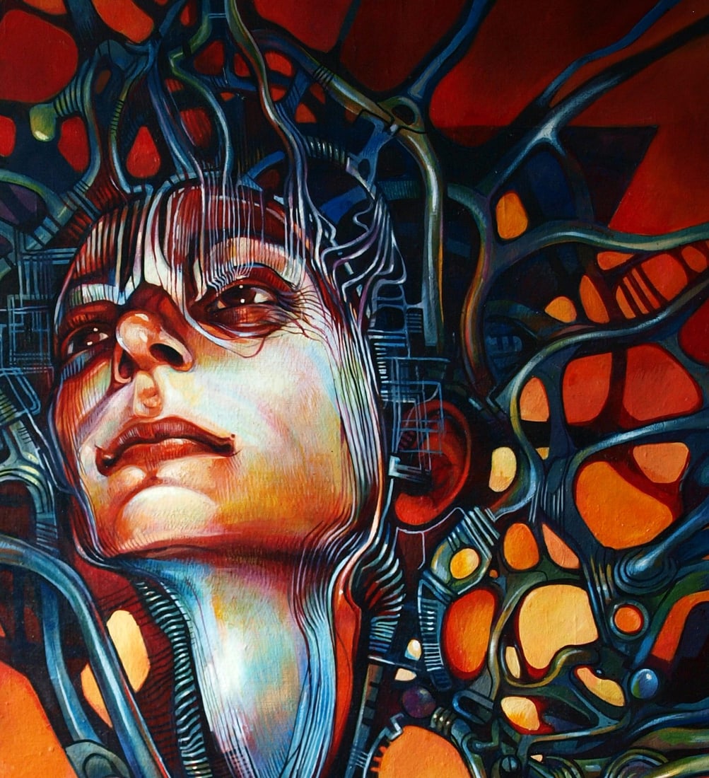 Oil painting Shiva Konsta G. Amelinn - 3