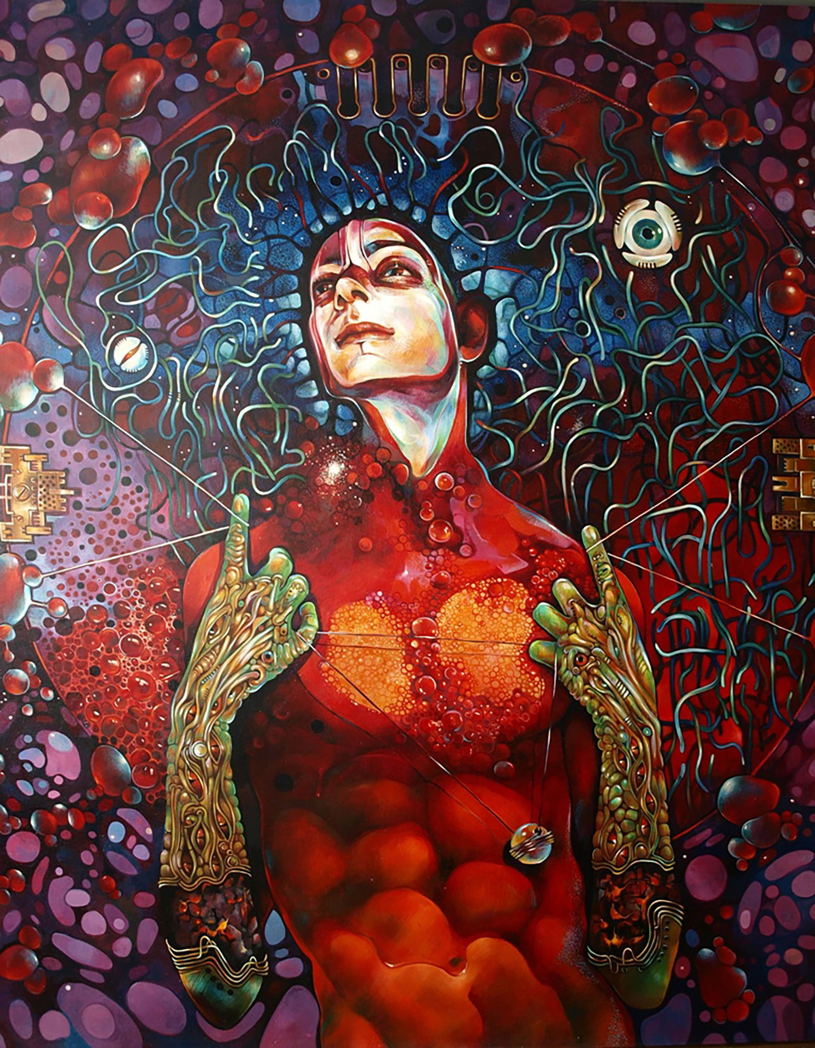 Oil painting Agnihotra Konsta G. Amelinn - 7