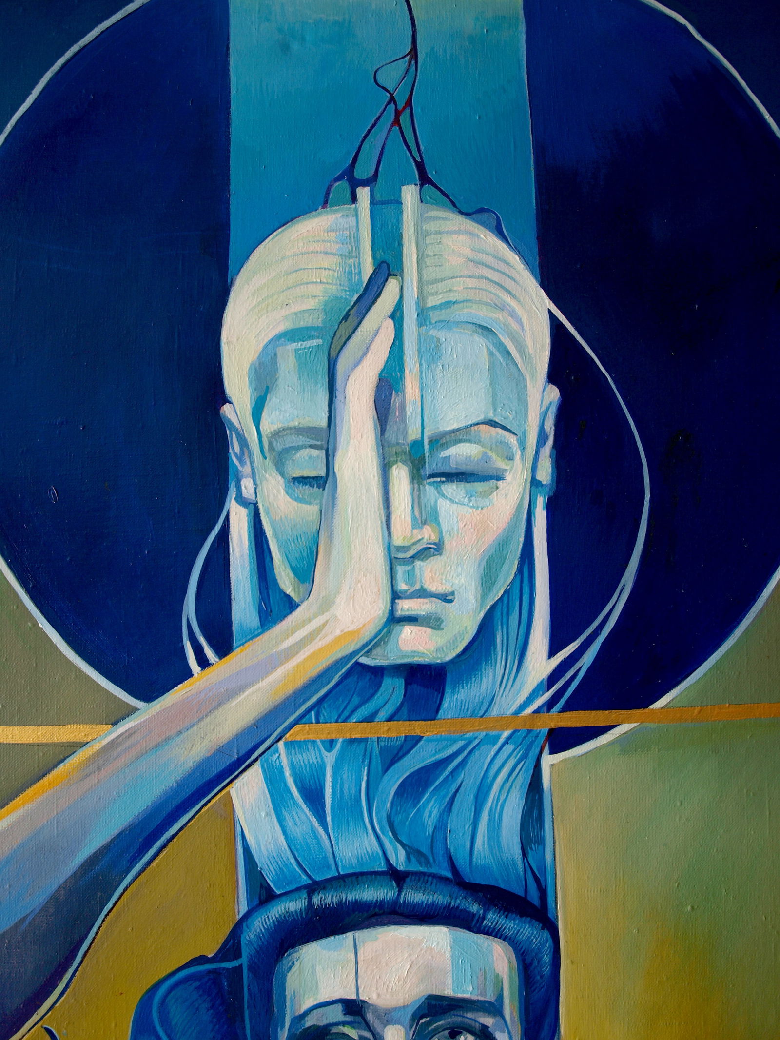 Oil painting Ashwattha Konsta G. Amelinn - 5