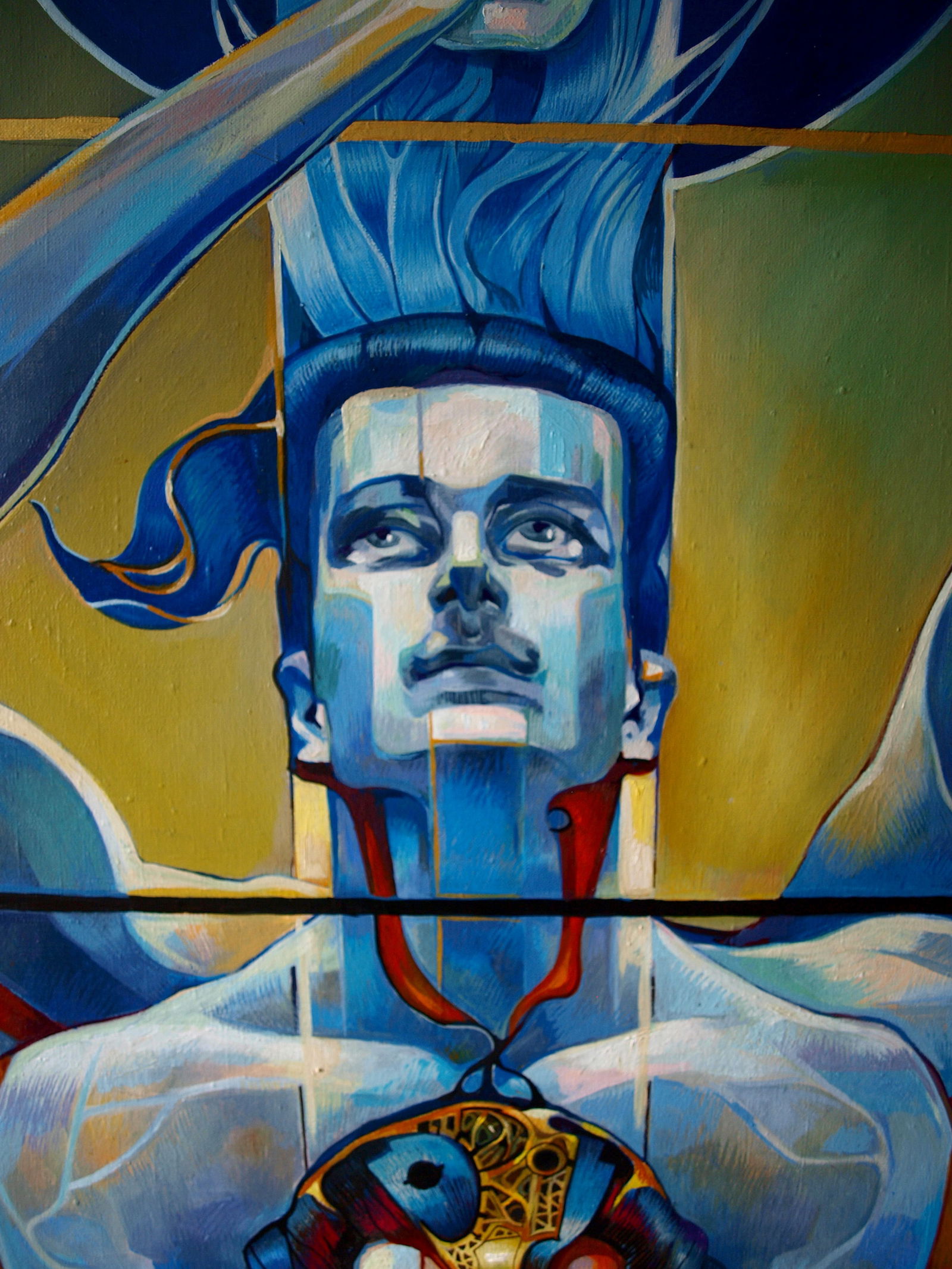 Oil painting Ashwattha Konsta G. Amelinn - 7