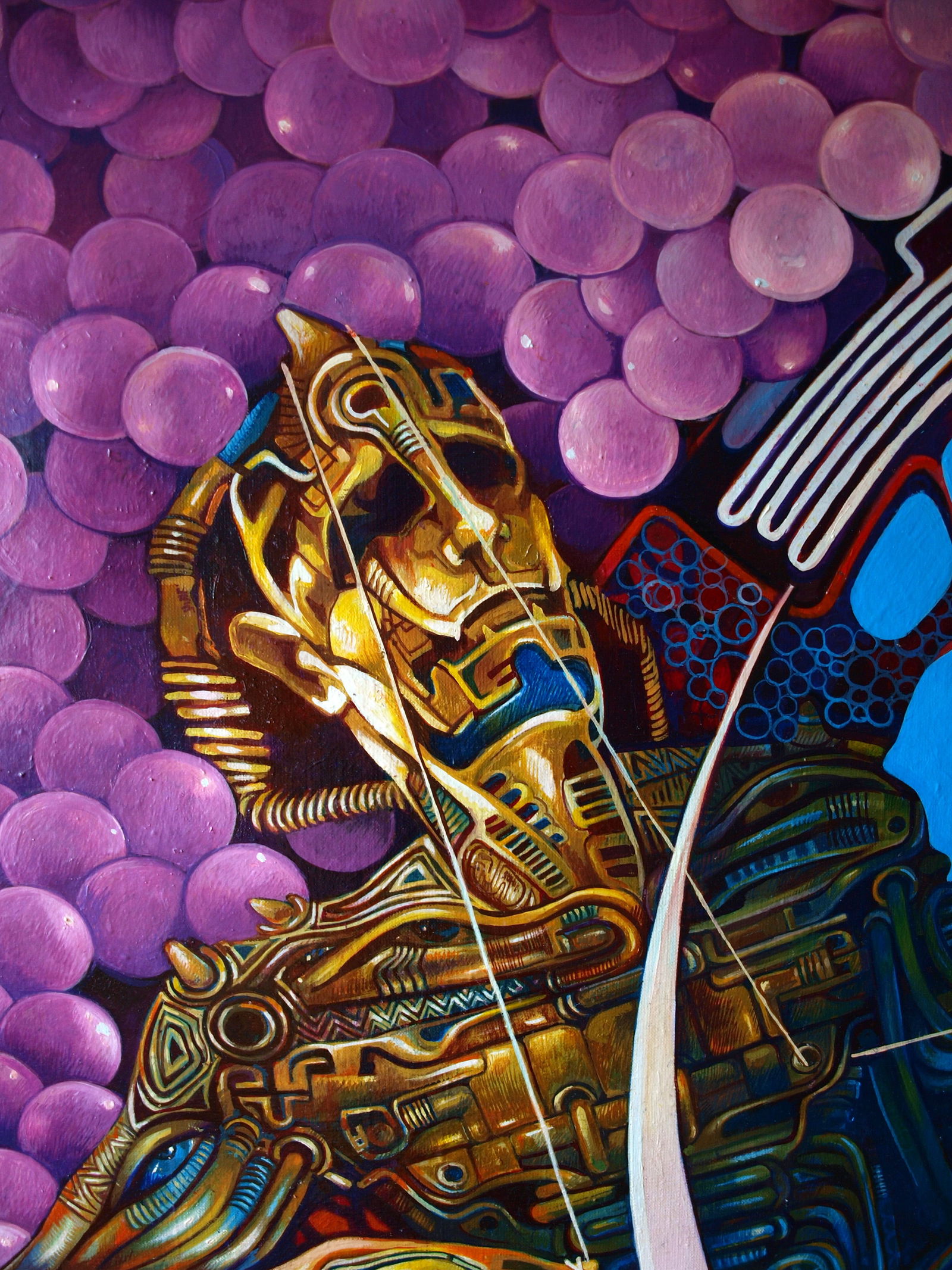 Oil painting Brahmajyoti Konsta G. Amelinn - 3