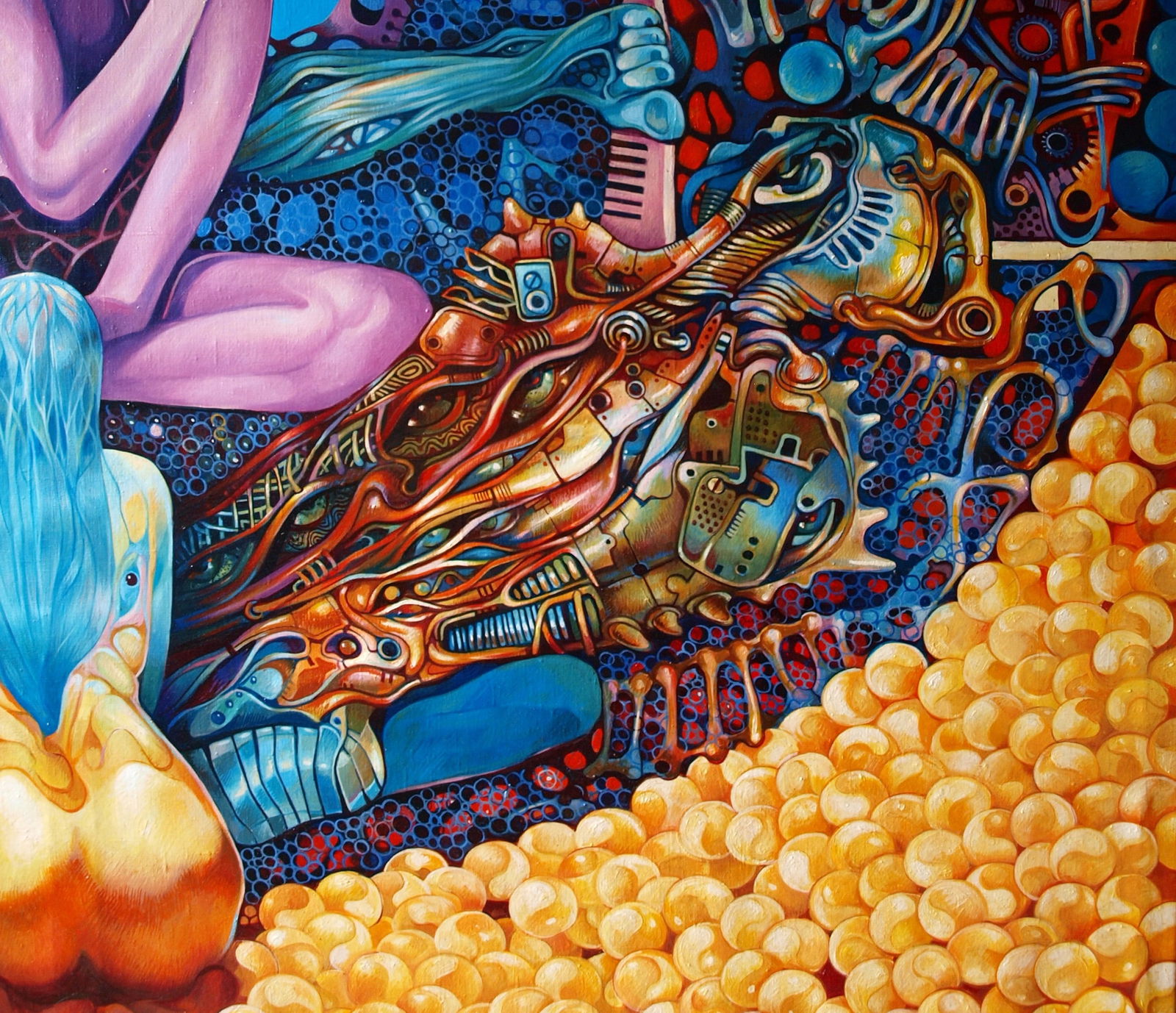 Oil painting Brahmajyoti Konsta G. Amelinn - 5