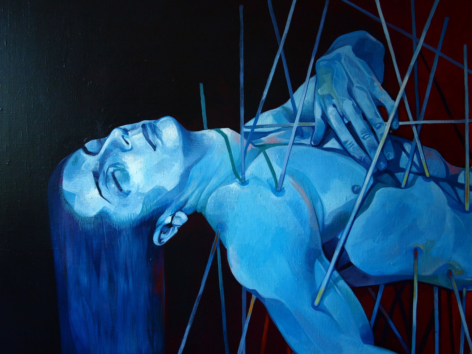 Oil painting Bhishma Konsta G. Amelinn - 3