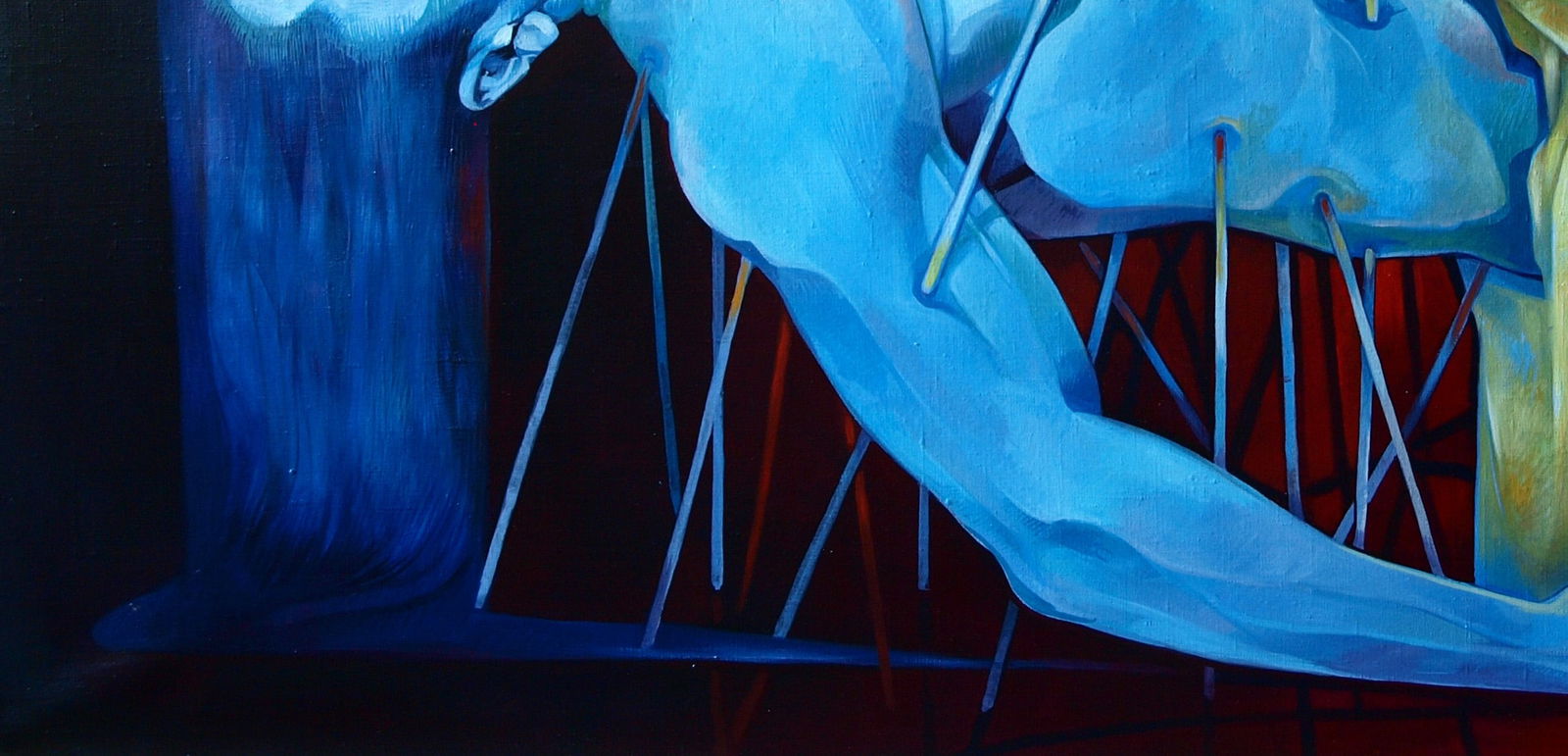 Oil painting Bhishma Konsta G. Amelinn - 6