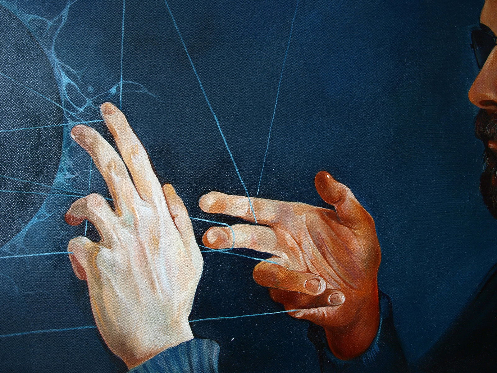 Oil painting Gemarmen Konsta G. Amelinn - 2