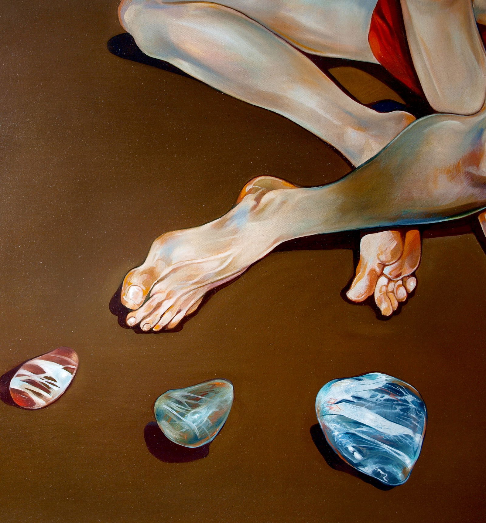 Oil painting Markandeya Rishi Konsta G. Amelinn - 3