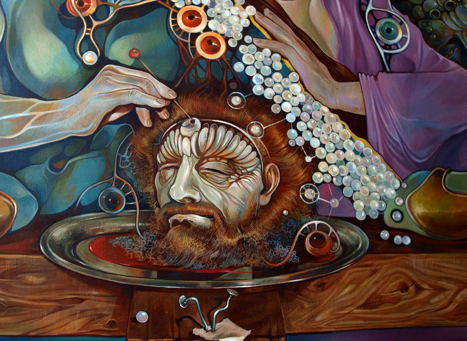 Oil painting Pistis Sophia Konsta G. Amelinn - 8