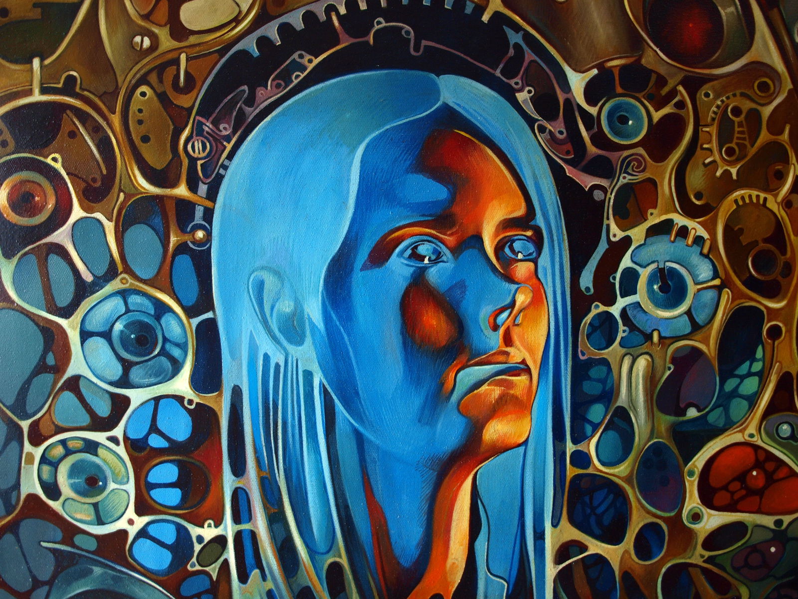 Oil painting Thirteenth unpaired Konsta G. Amelinn - 4