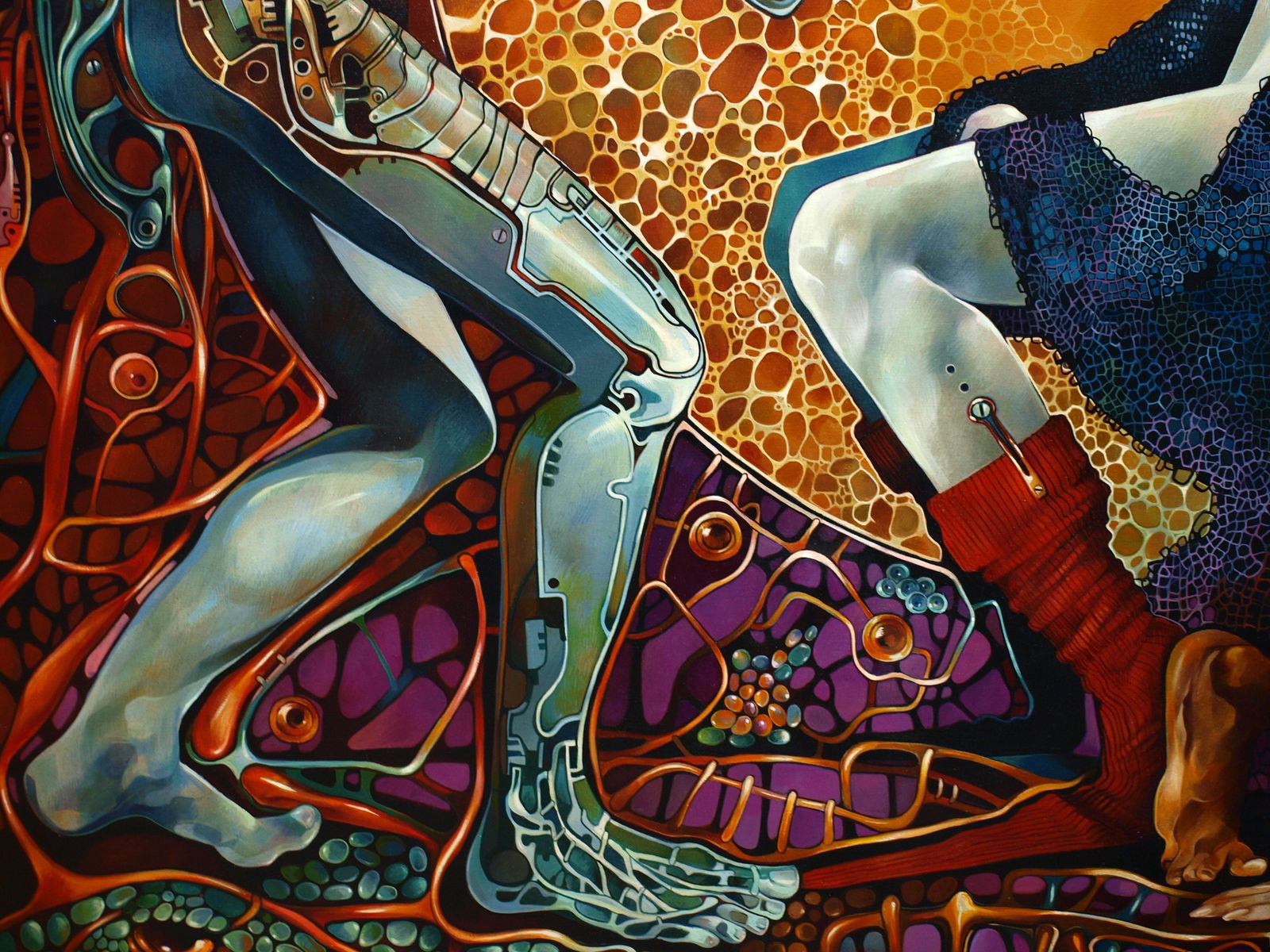 Oil painting Hiranyagarbha Konsta G. Amelinn - 4