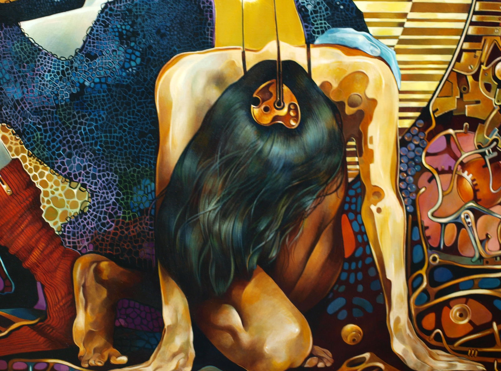 Oil painting Hiranyagarbha Konsta G. Amelinn - 5