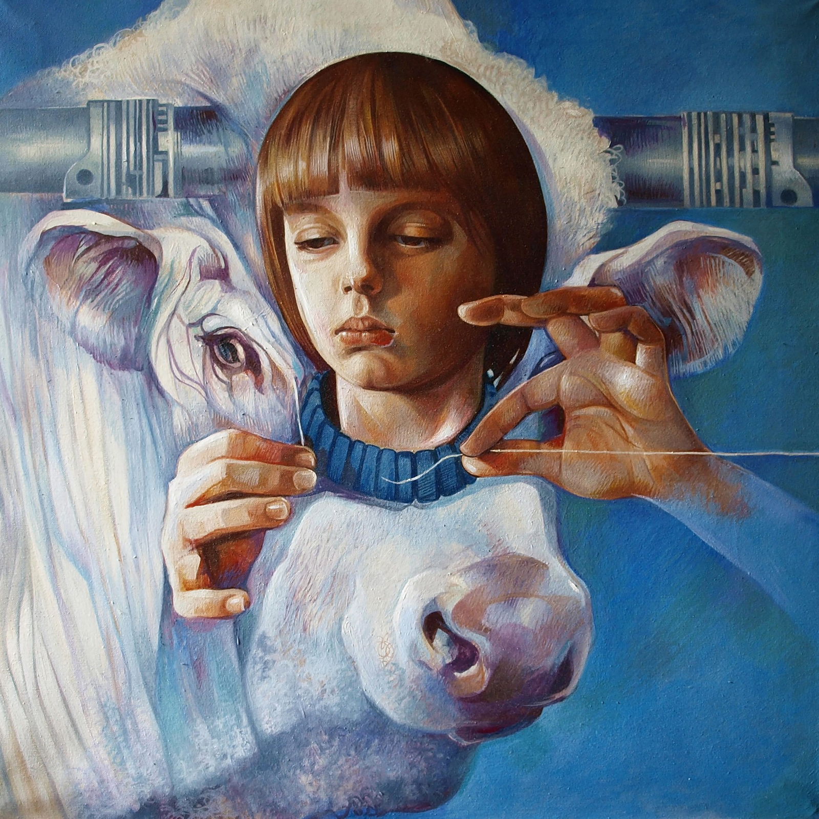 Oil painting Dharma Konsta G. Amelinn - 3