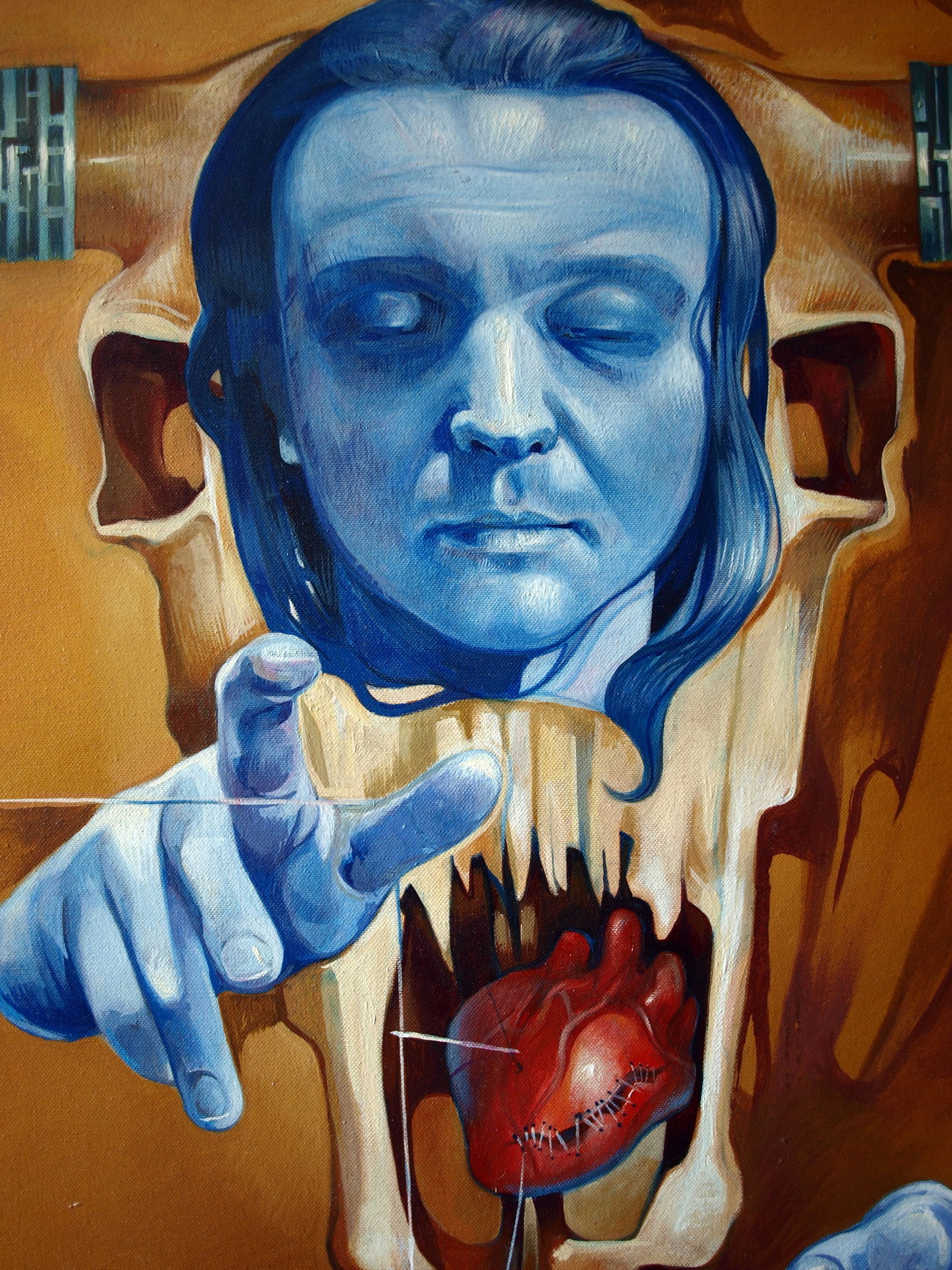 Oil painting Dharma Konsta G. Amelinn - 6