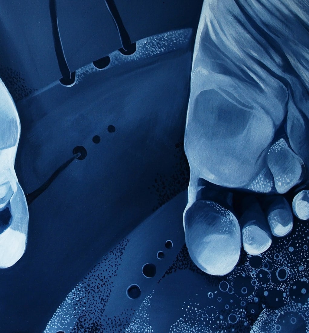 Oil painting Lightness on your feet Konsta G. Amelinn - 5