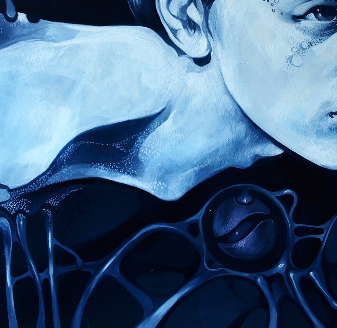 Oil painting After a hard week Konsta G. Amelinn - 4