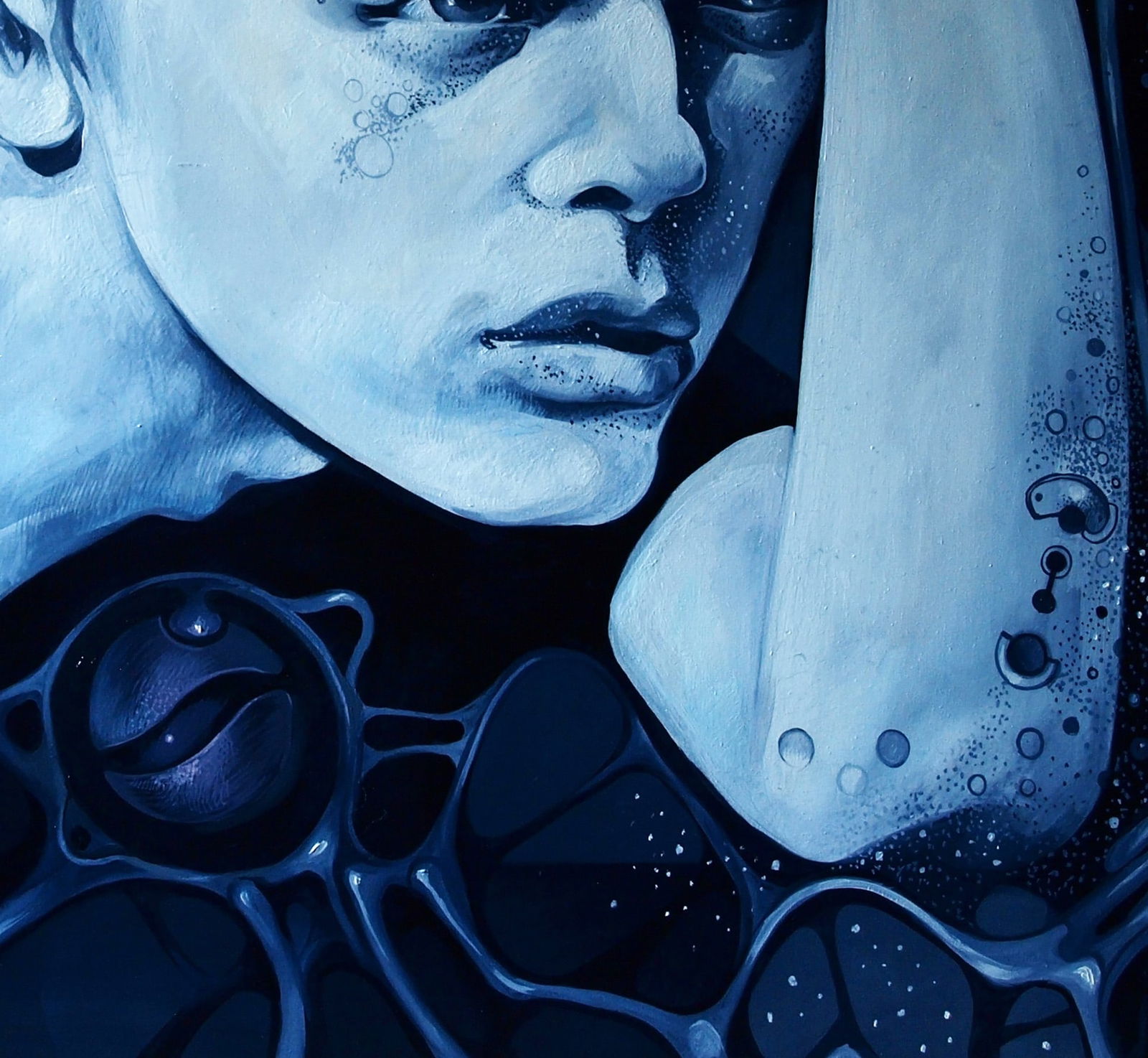 Oil painting After a hard week Konsta G. Amelinn - 5