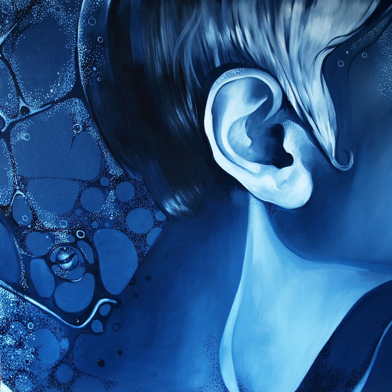 Oil painting Before pleasure Konsta G. Amelinn (1 of 7)