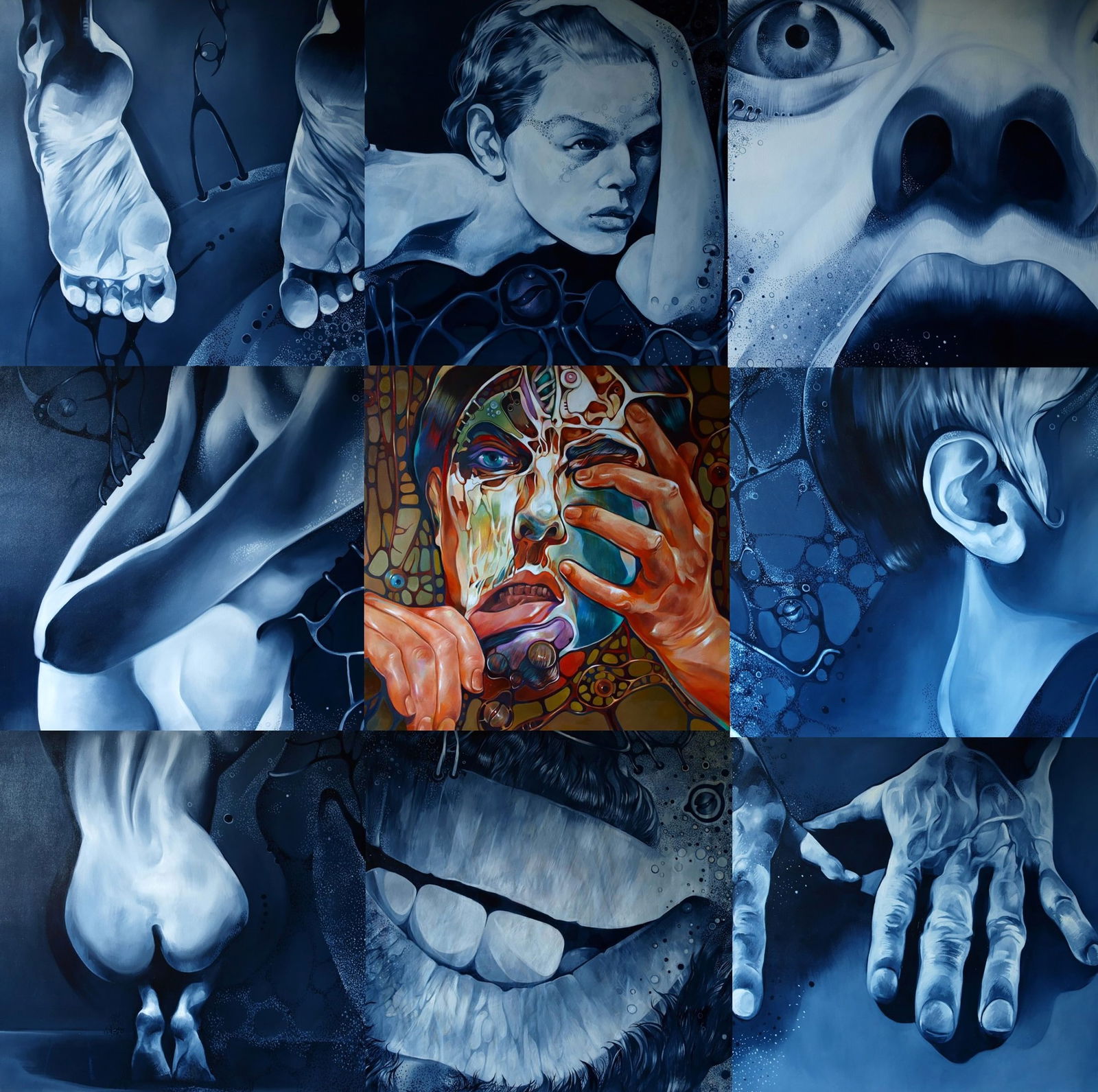 Oil painting Before pleasure Konsta G. Amelinn - 7